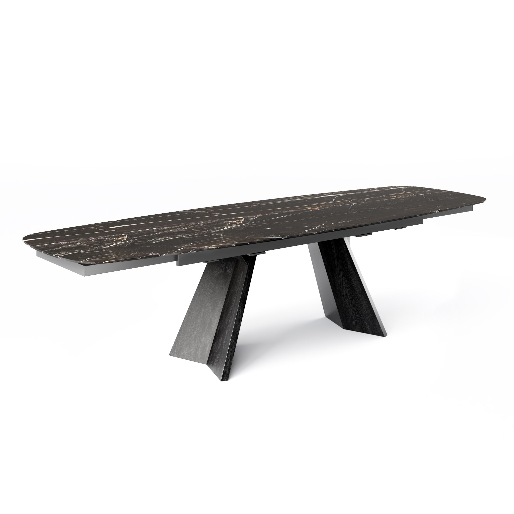  Icaro Extendable Dining Table with Marble and Ceramic Top Options、mySite、sugarbowlscore