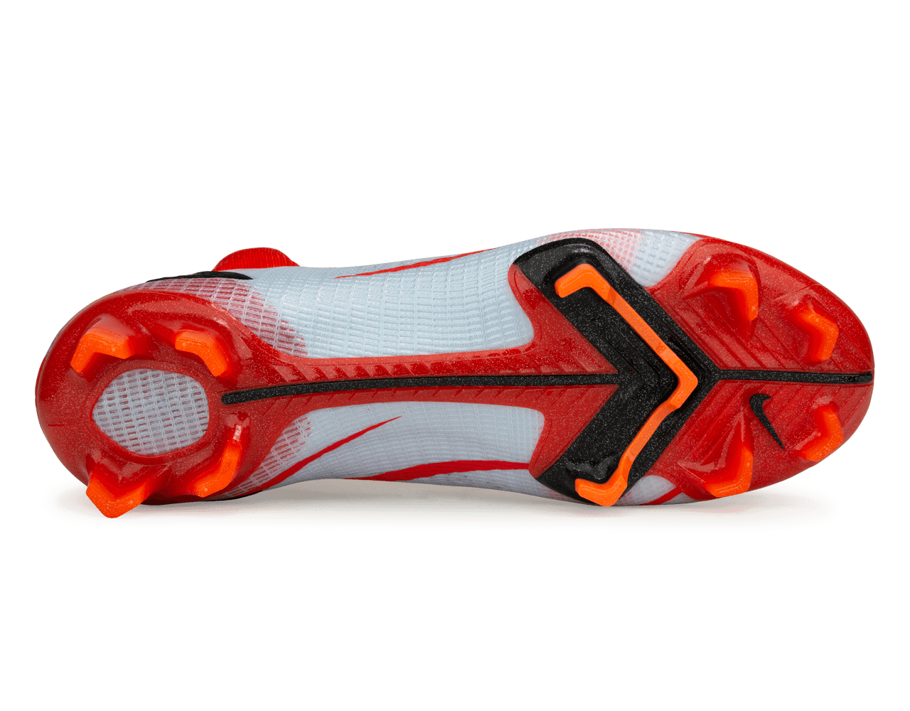 Nike Men's Mercurial Superfly 8 Elite CR7 FG/MG Chile Red/White、mySite、noshort