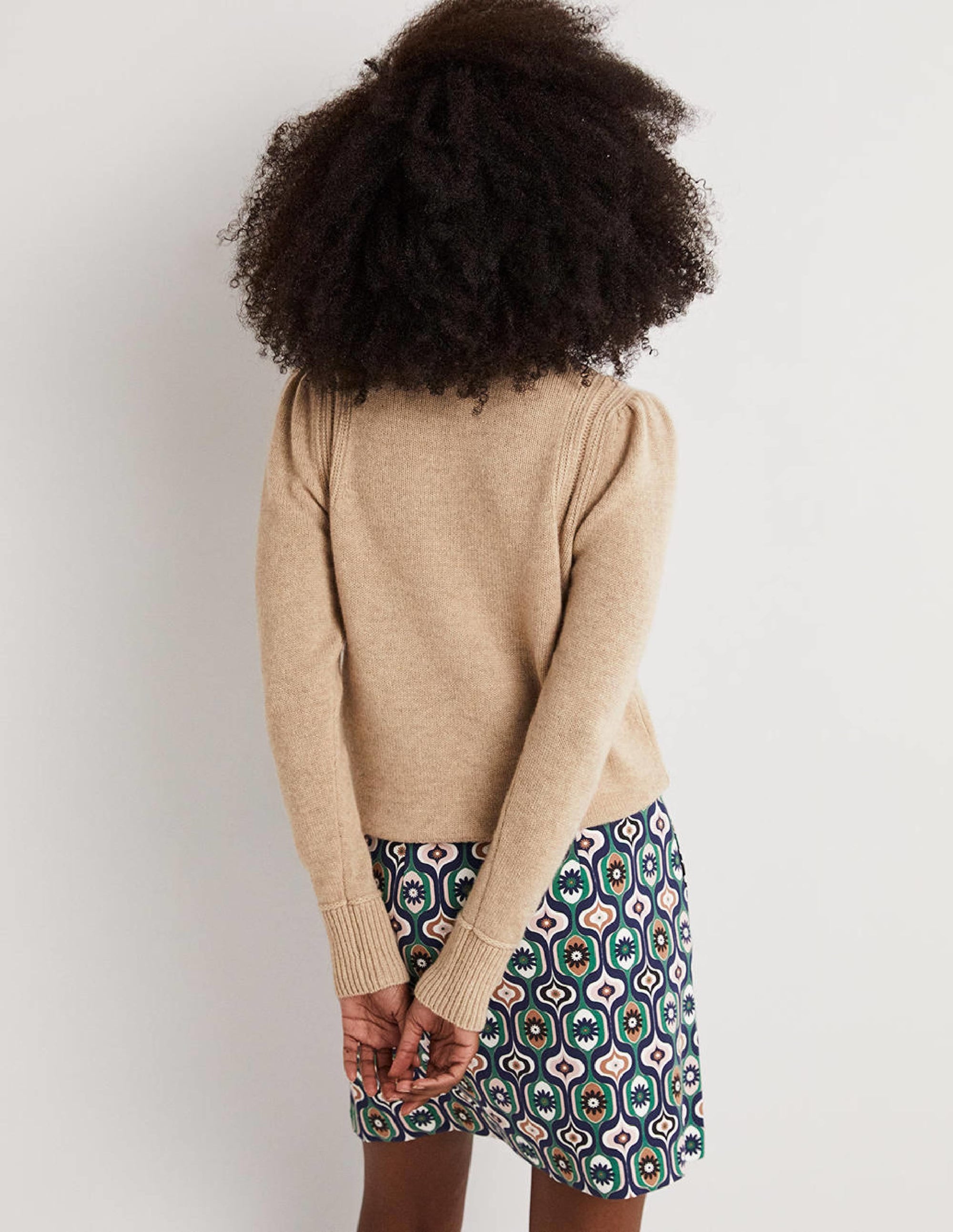  Lofty Cashmere Jumper-Chinchilla Melange、mySite、ashleygrahame