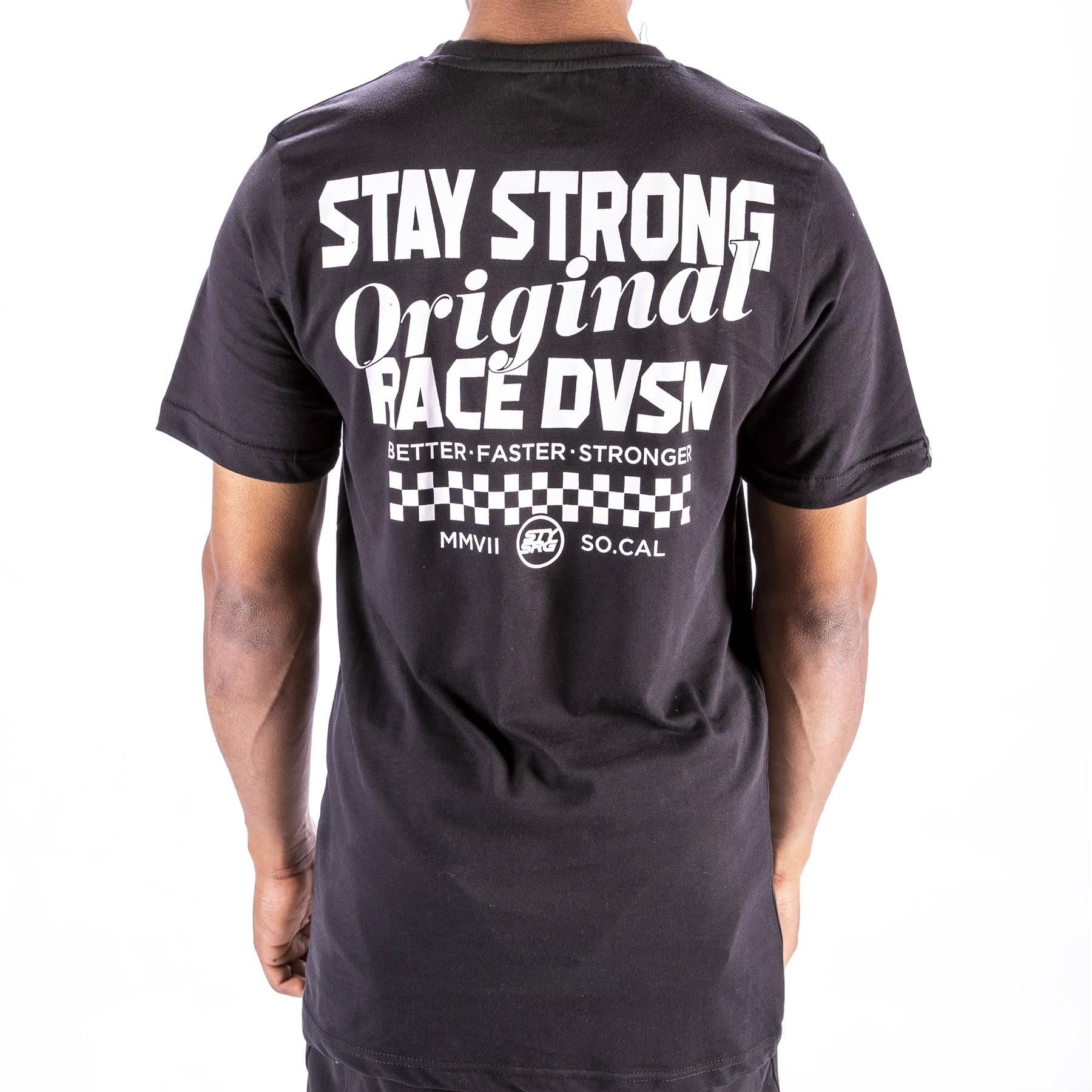  Stay Strong Original Division T-Shirt - Black、mySite、merchandisen