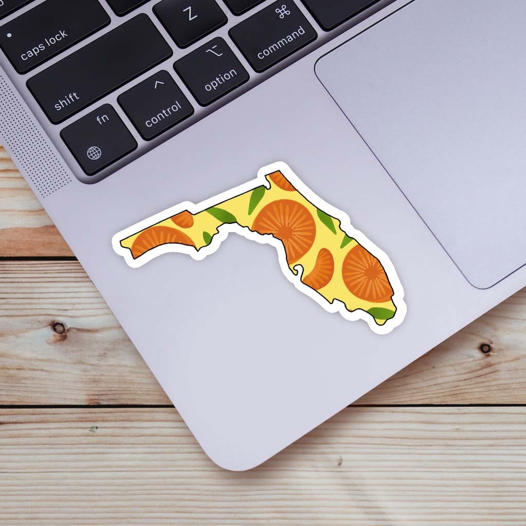  Florida Orange & Yellow Fruit Sticker、mySite、elrpsem3k