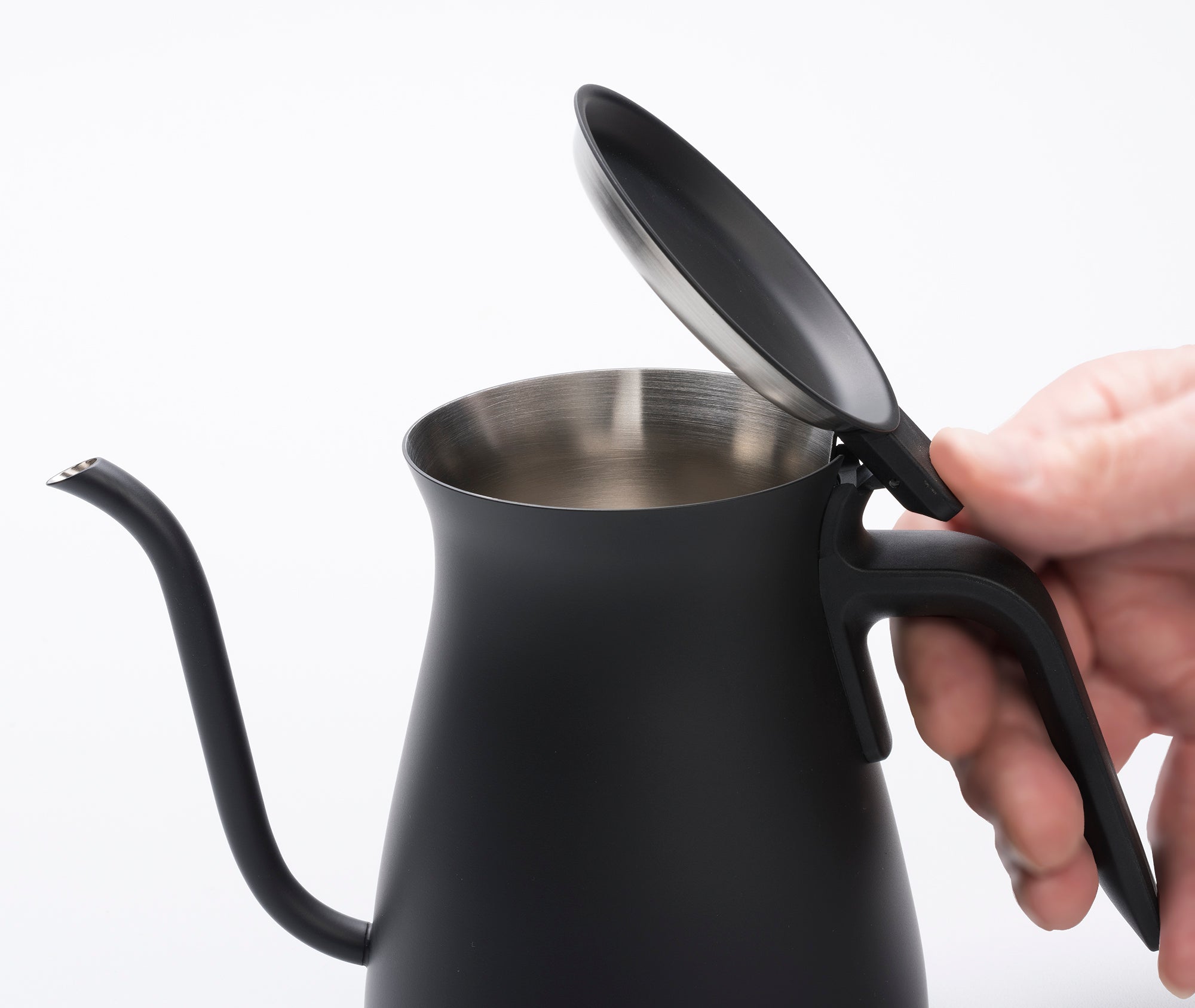 Pour Over Coffee Kettle 900ml - Black、mySite、topwebapps