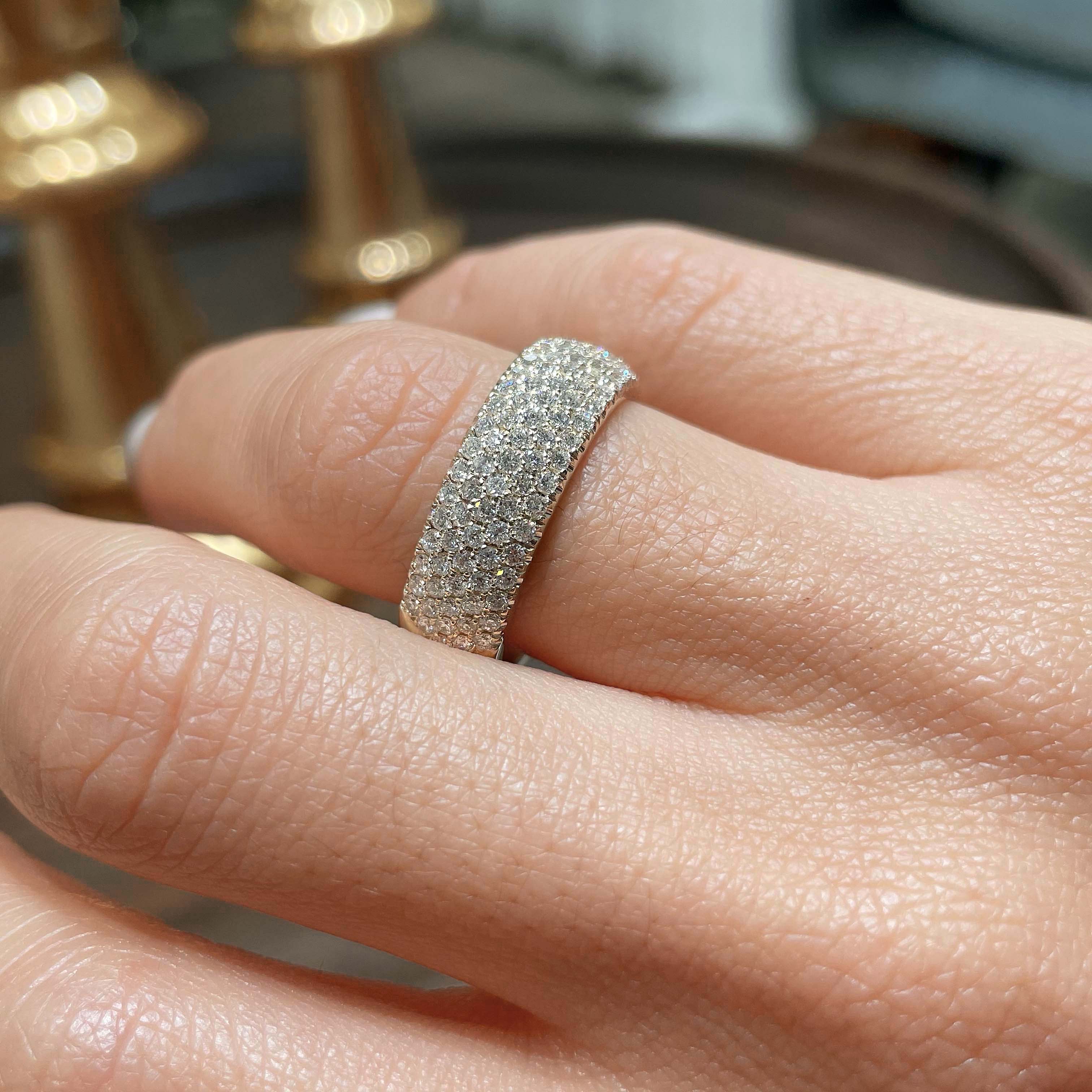 Dakota Lab Grown Diamond Wedding Ring (1.2 Carat) -18K Yellow Gold、mySite、hinf8tx79