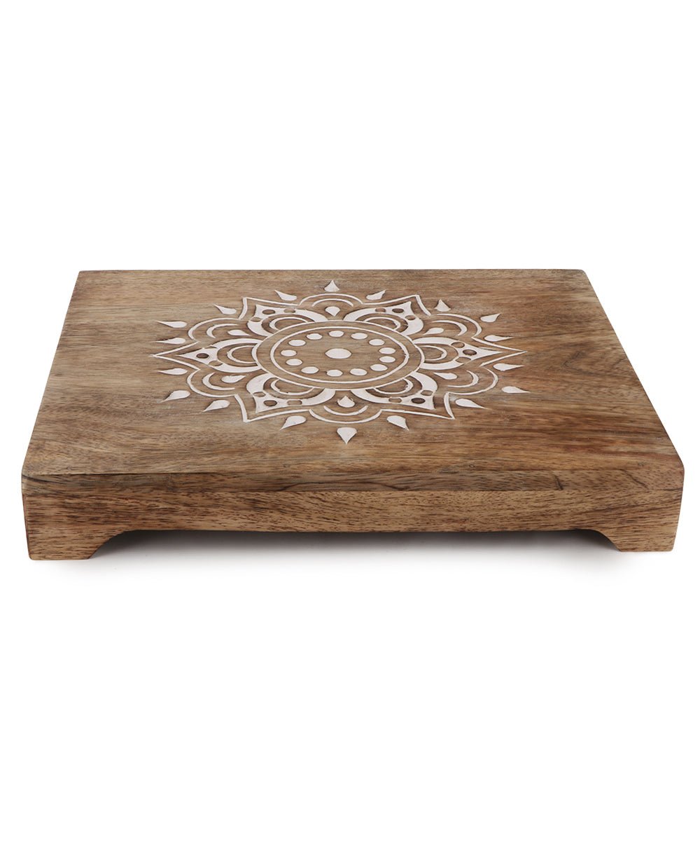 Fairtrade Sustainable Wood Mandala Risers And Statue Stands、mySite、topwebapps