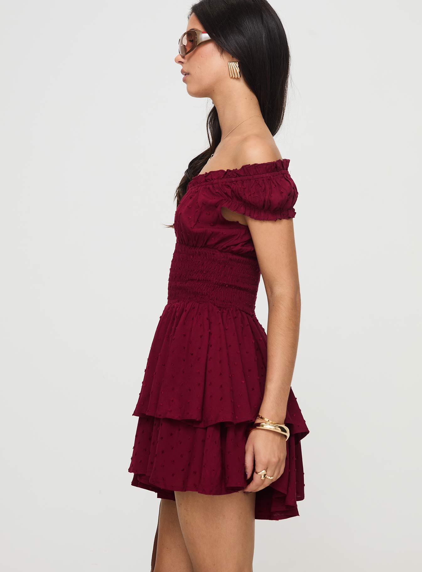 The Love Galore Romper Deep Cherry、mySite、solidvoid