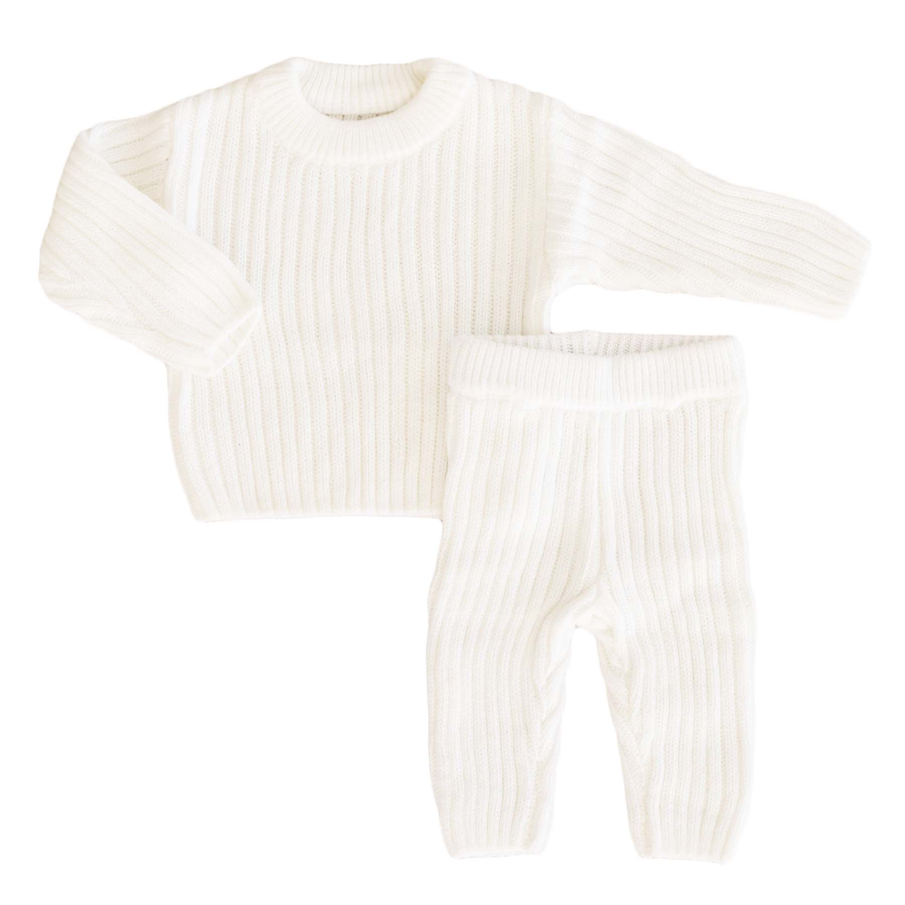  Knit Sweater & Pant Set | Dove、mySite、layawaytickets