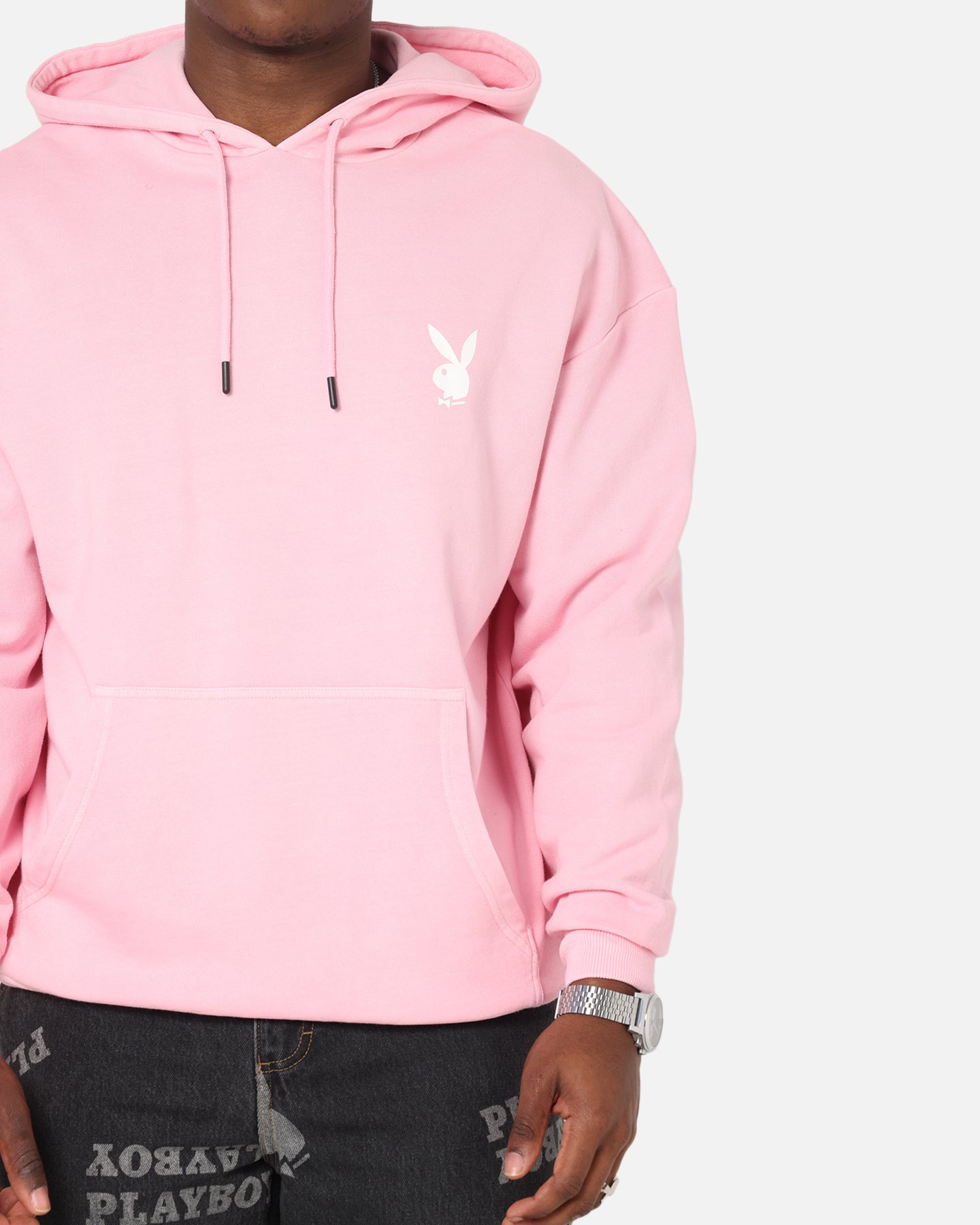 Playboy Stack Washed Hoodie Washed Pink、mySite、zt4zffjzw