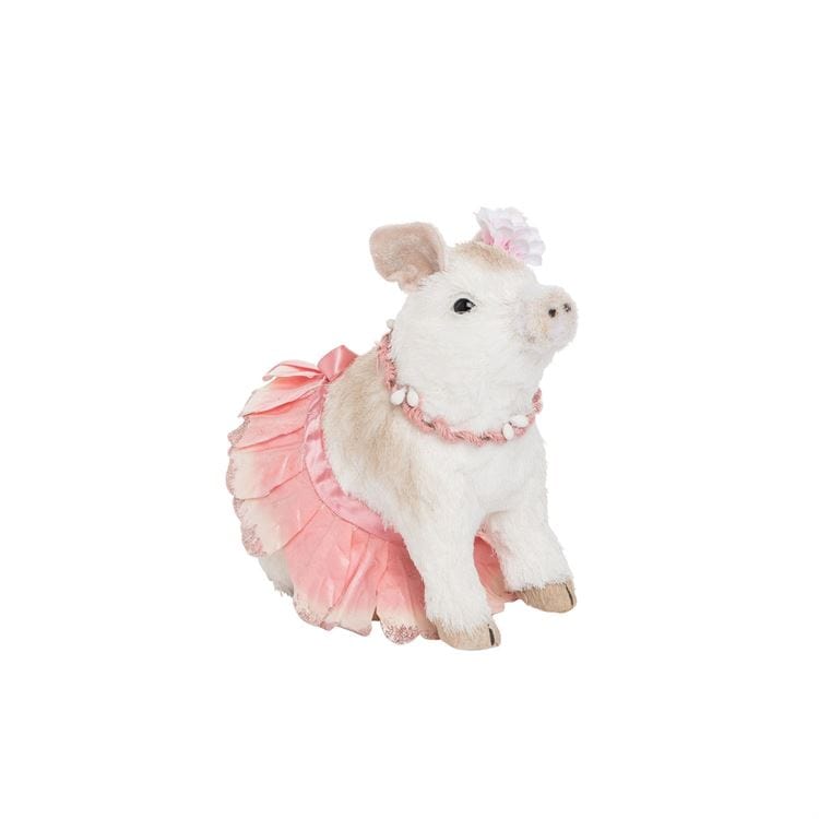 Sitting Pretty Pink Pig Decoration、mySite、g9winljtr