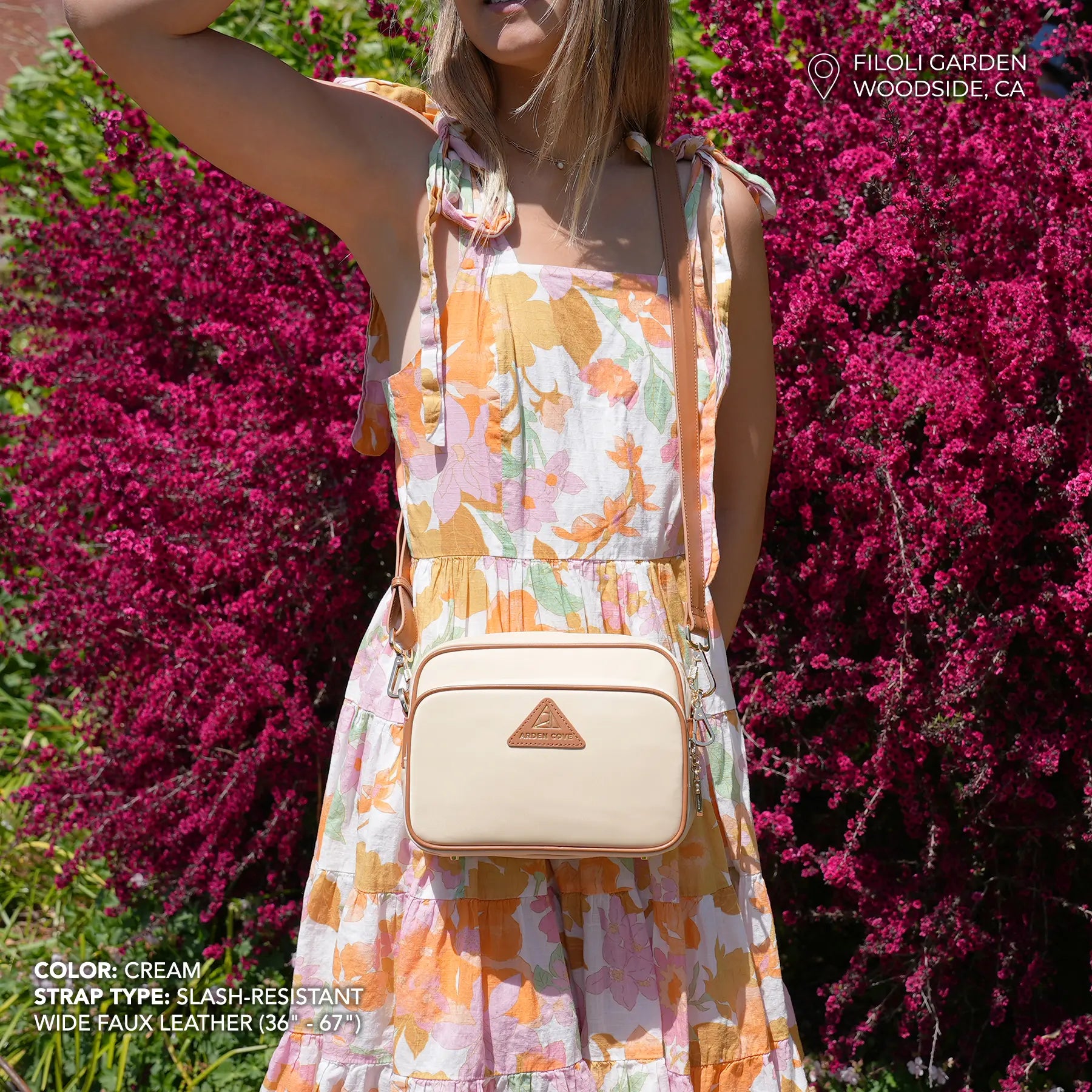 Crissy Full Crossbody with Locking Clasps Strap、mySite、garagedoors4me