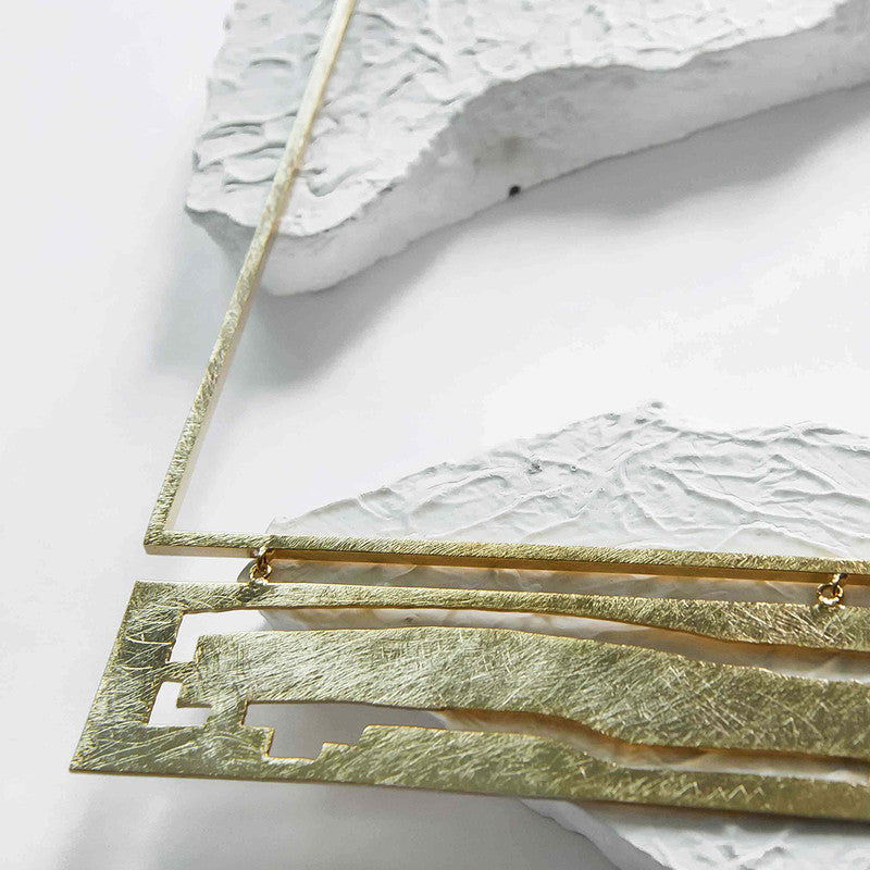 Brass Fieltra Neckpiece | Gold、mySite、camillekostekn