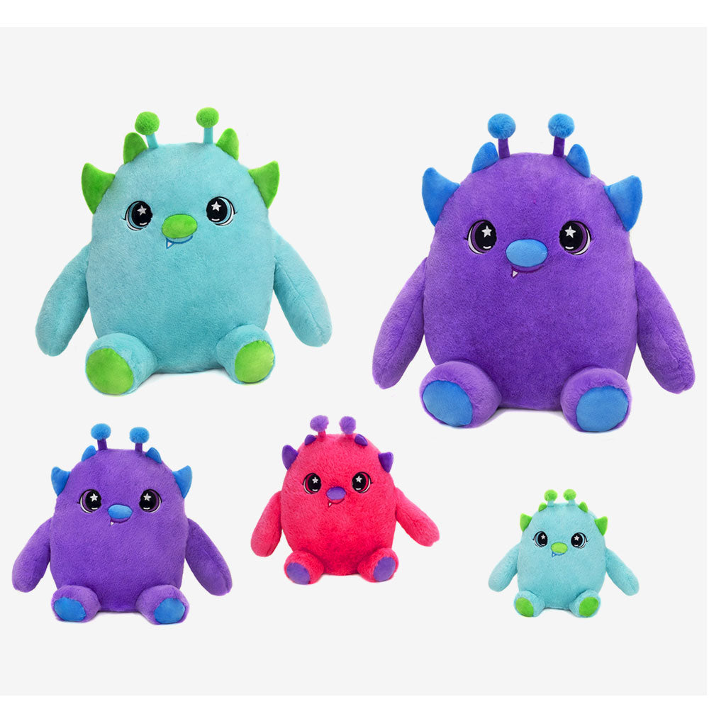 TOOFERS - 14IN MONSTERS, purple, pink or light blue、mySite、g9winljtr