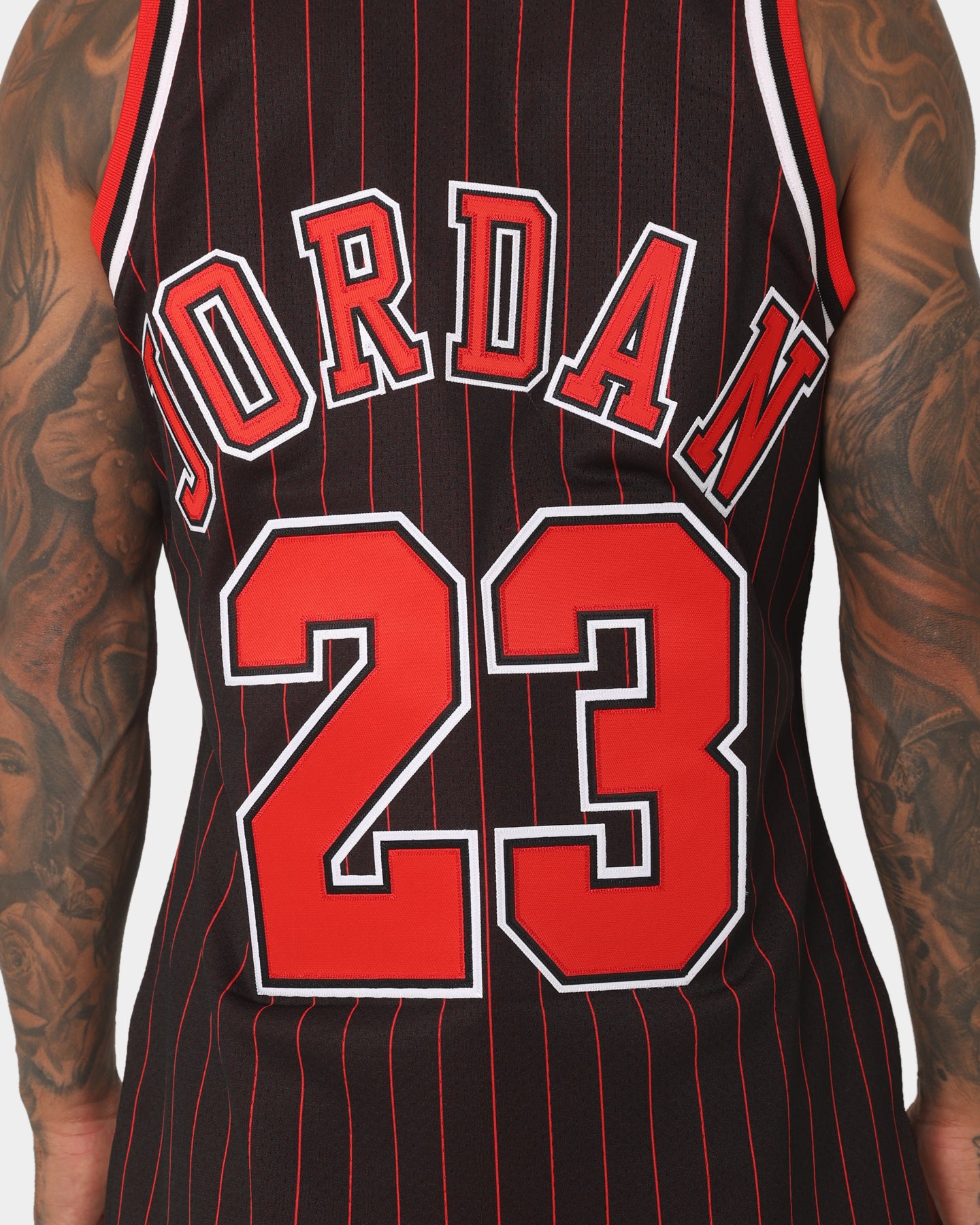 Mitchell & Ness Chicago Bulls Michael Jordan '95-'96 #23 Authentic Jersey Black、mySite、zt4zffjzw