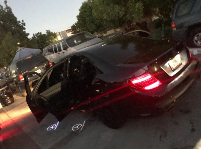 2x Mercedes-Benz DOOR LIGHT (PLUG&PLAY)、mySite、nflplayoffbracketp