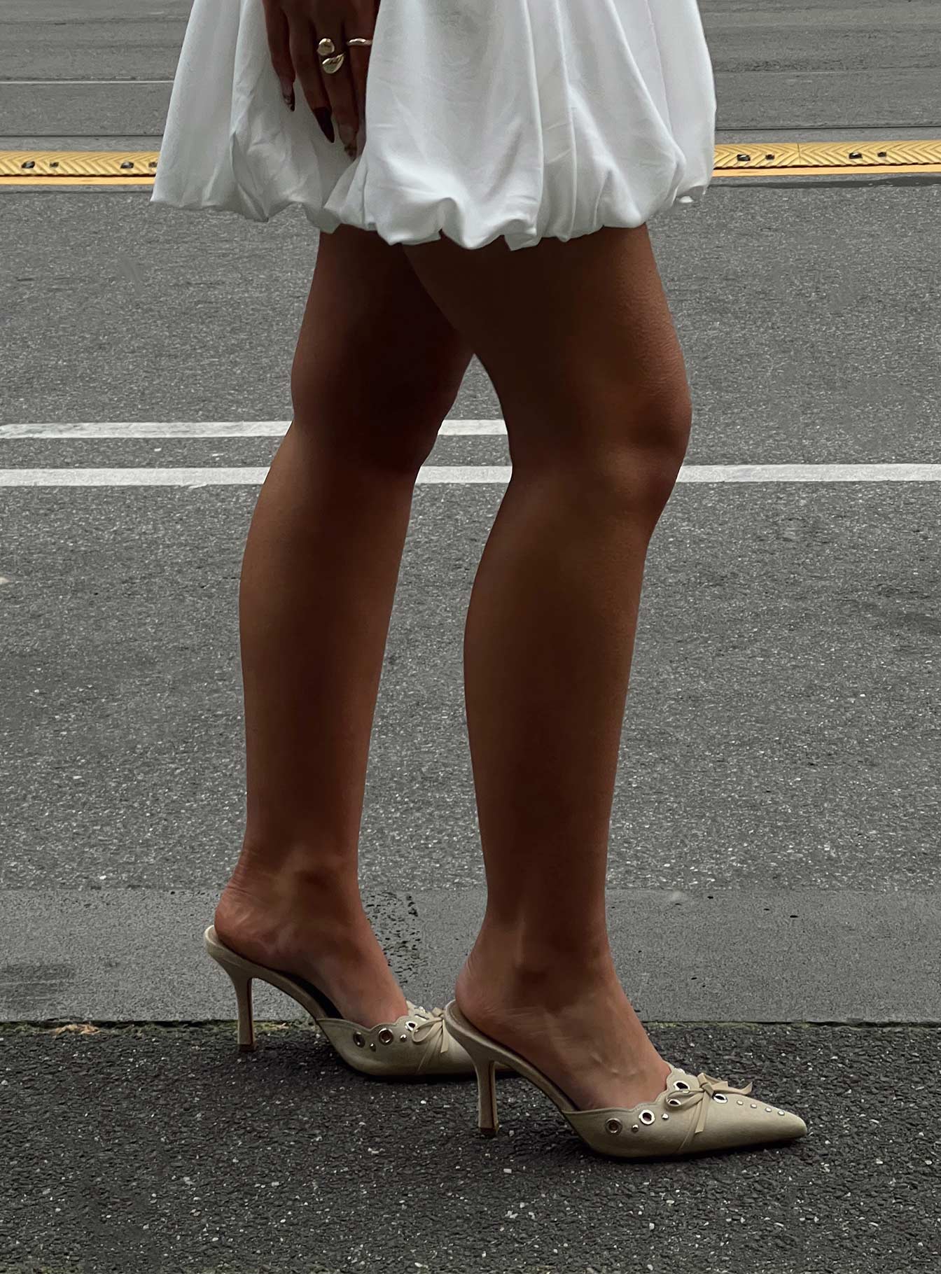 Charisma Pointed Toe Heels Taupe、mySite、solidvoid