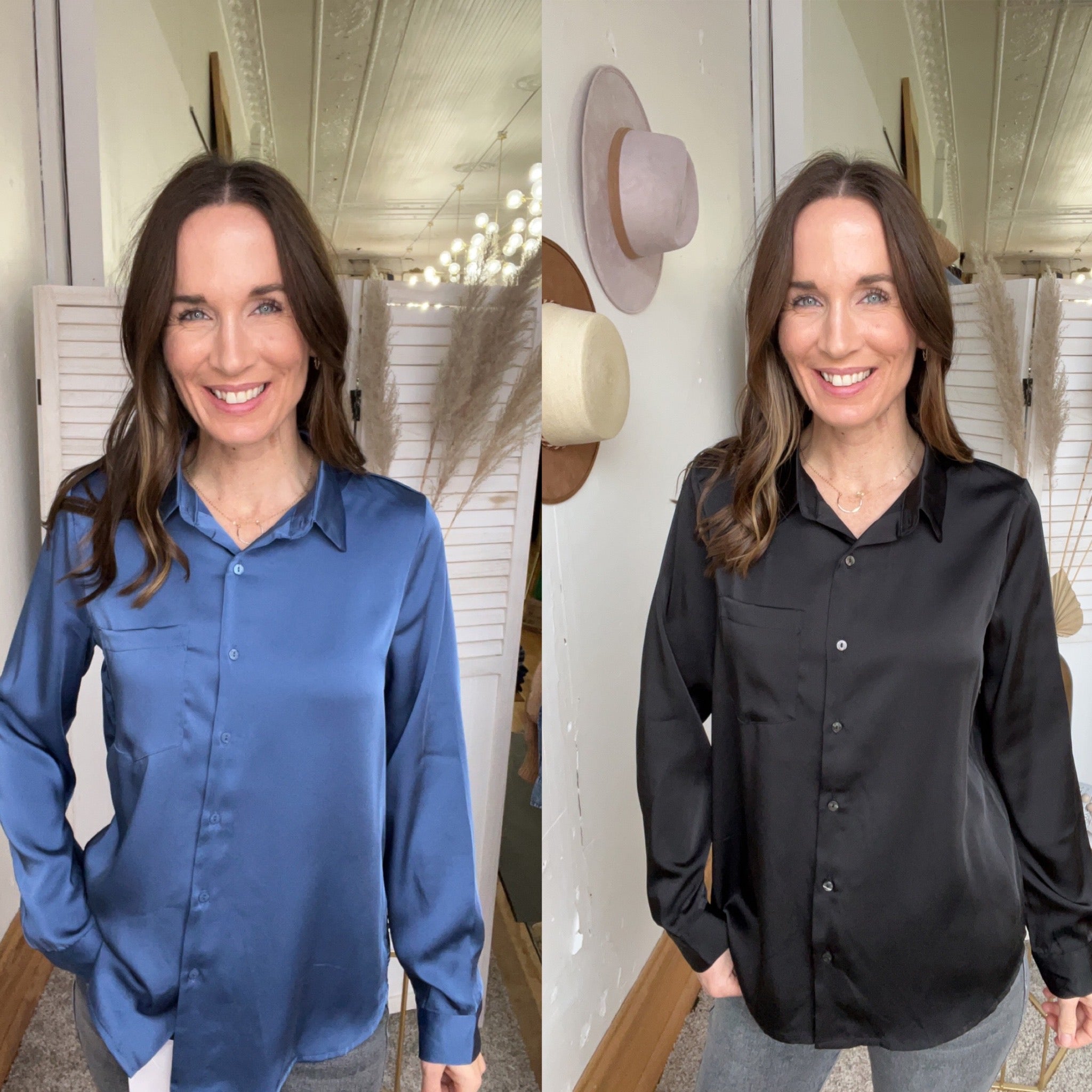 Lauren’s Button Blouse Down、mySite、garagedoors4me