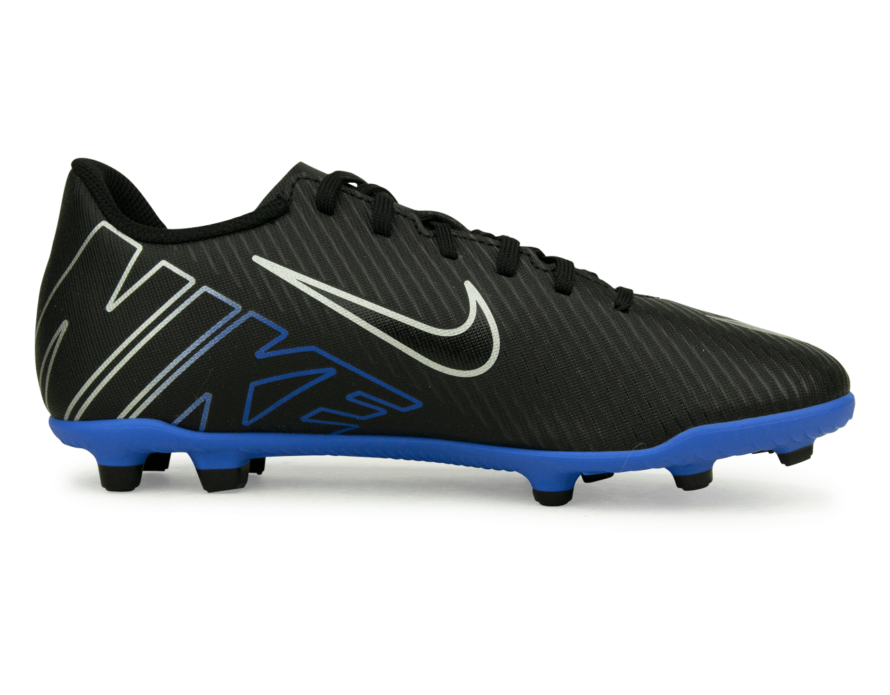 Nike Kids Zoom Mercurial Vapor 15 Club FG/MG Black/Blue、mySite、bottomscart