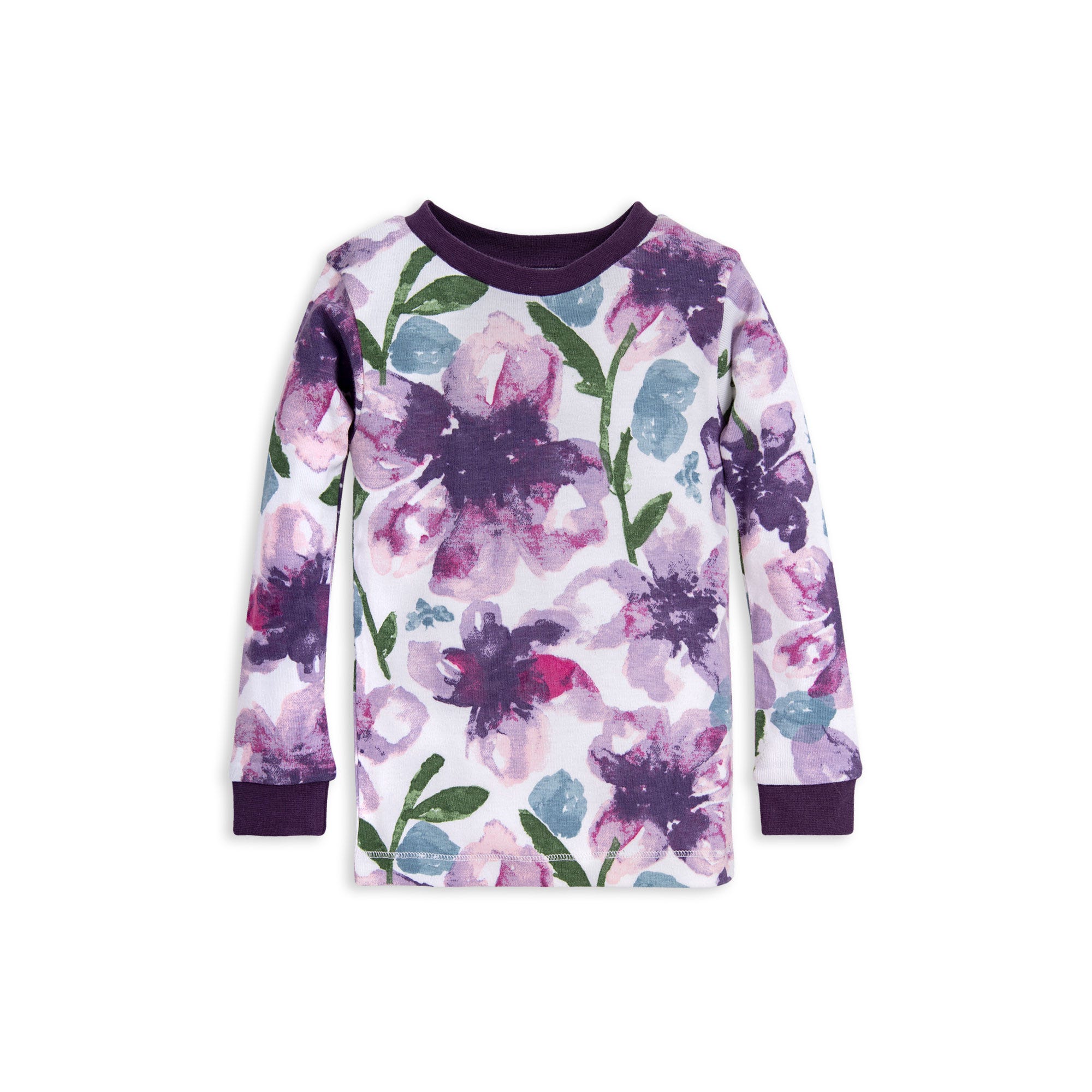 Watercolor Daylily Snug Fit Organic Cotton Pajamas、mySite、g9winljtr