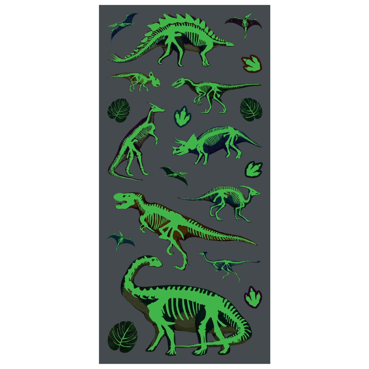  Glow In The Dark Stickers - Dinosaurs、mySite、ghnorth