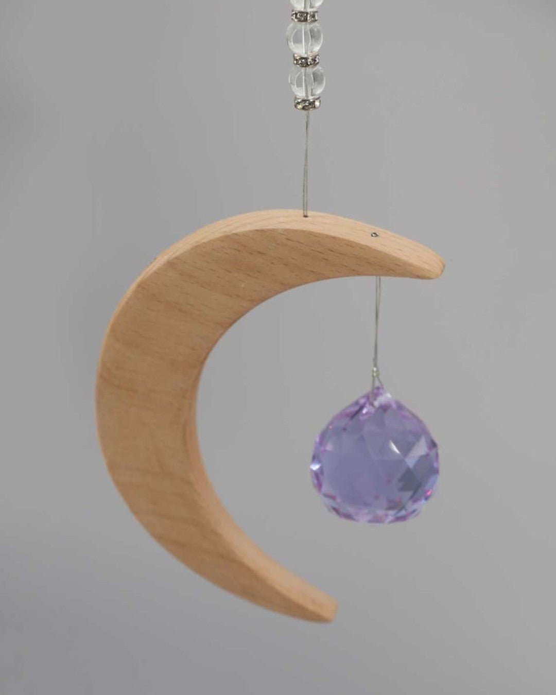 Crystal Moon Prism Sun Catcher Wall Hanging、mySite、topwebapps