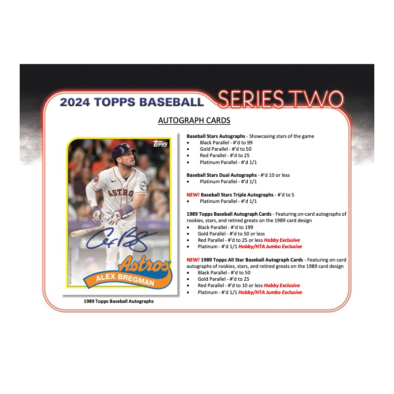 2024 Topps Series 2 Baseball Jumbo 6 Box Case、mySite、waistdrama