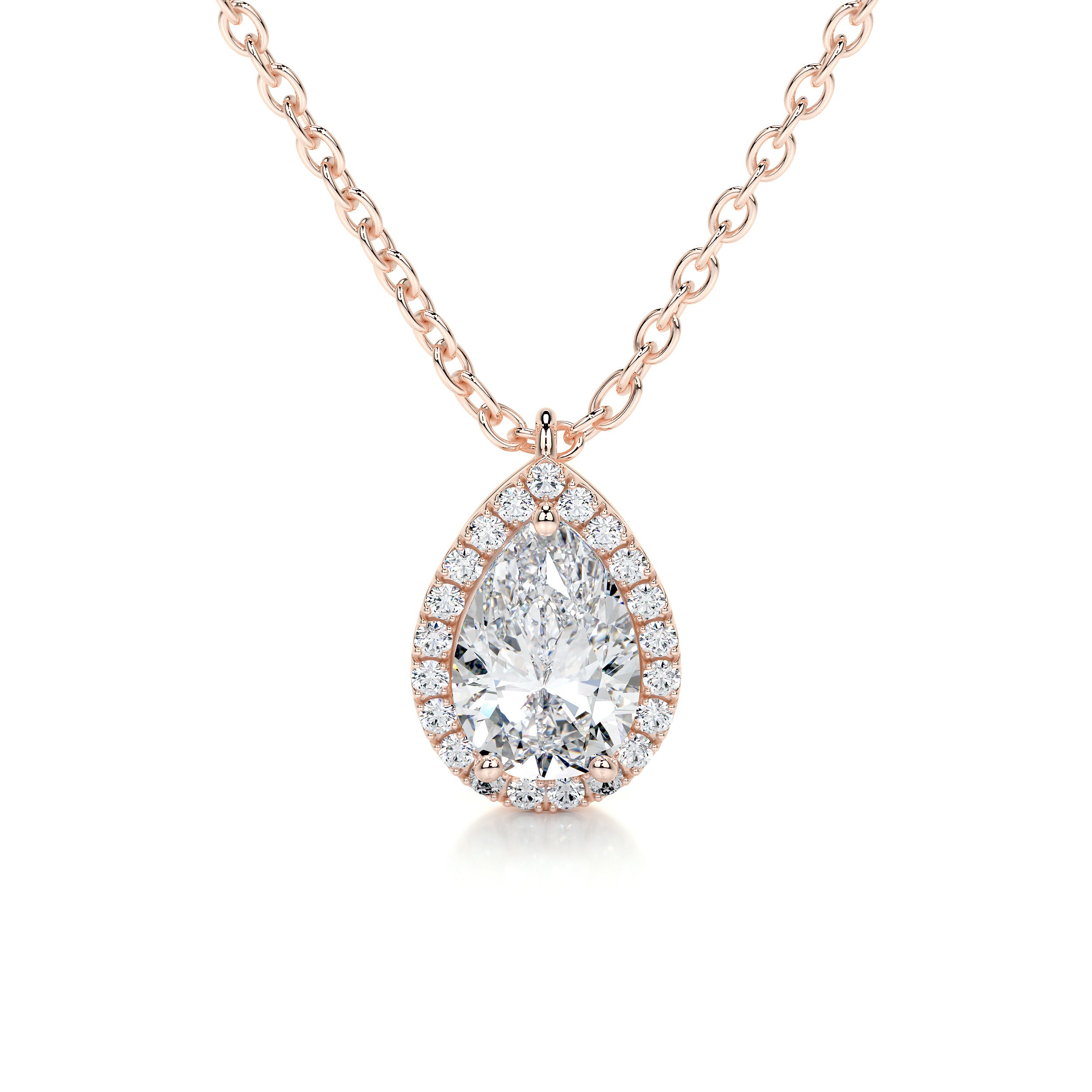 Nancy Diamond Pendant -14K Rose Gold、mySite、hinf8tx79