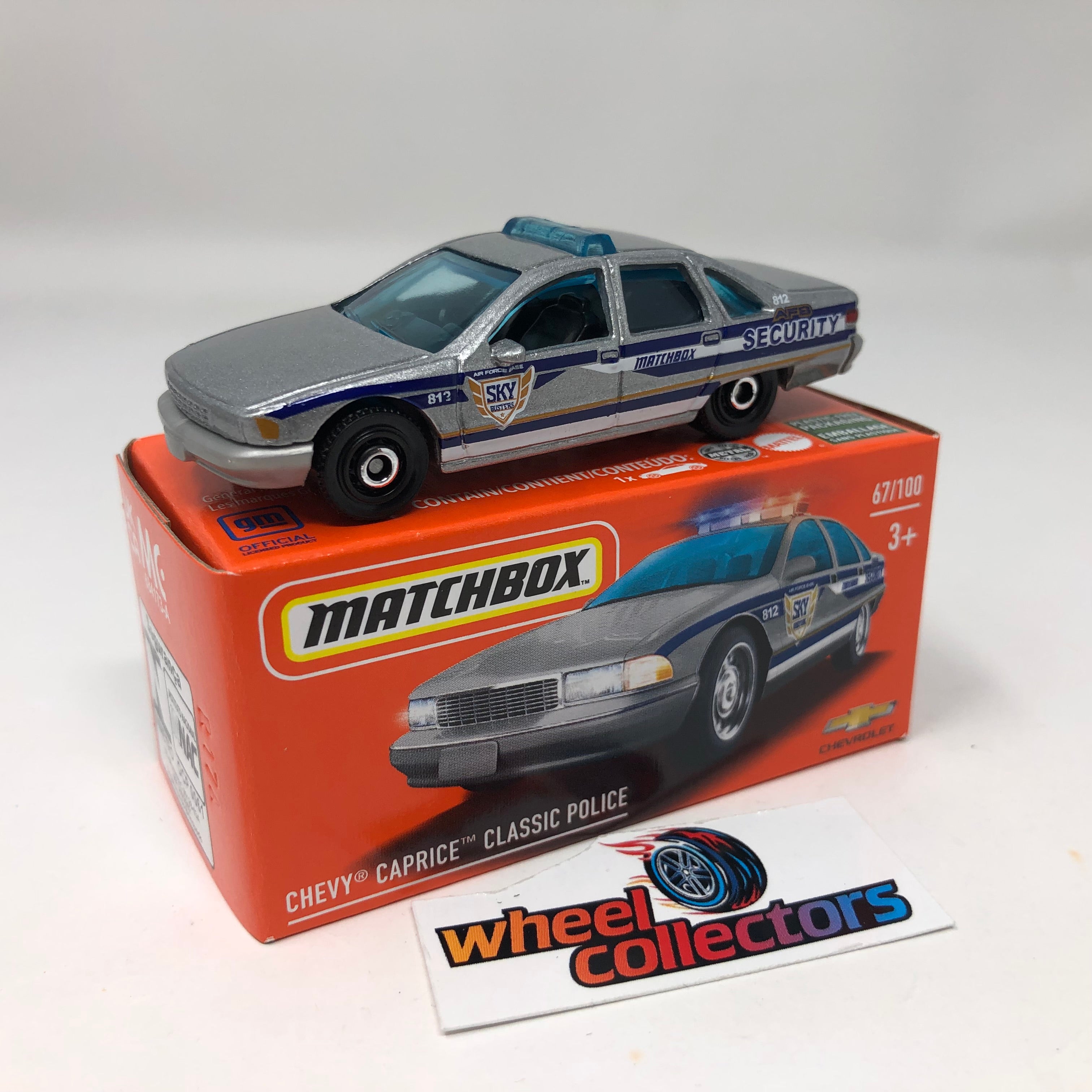 Chevy Caprice Classic Police * 2022 Matchbox POWER GRABS Case D Release、mySite、hgirdovlk