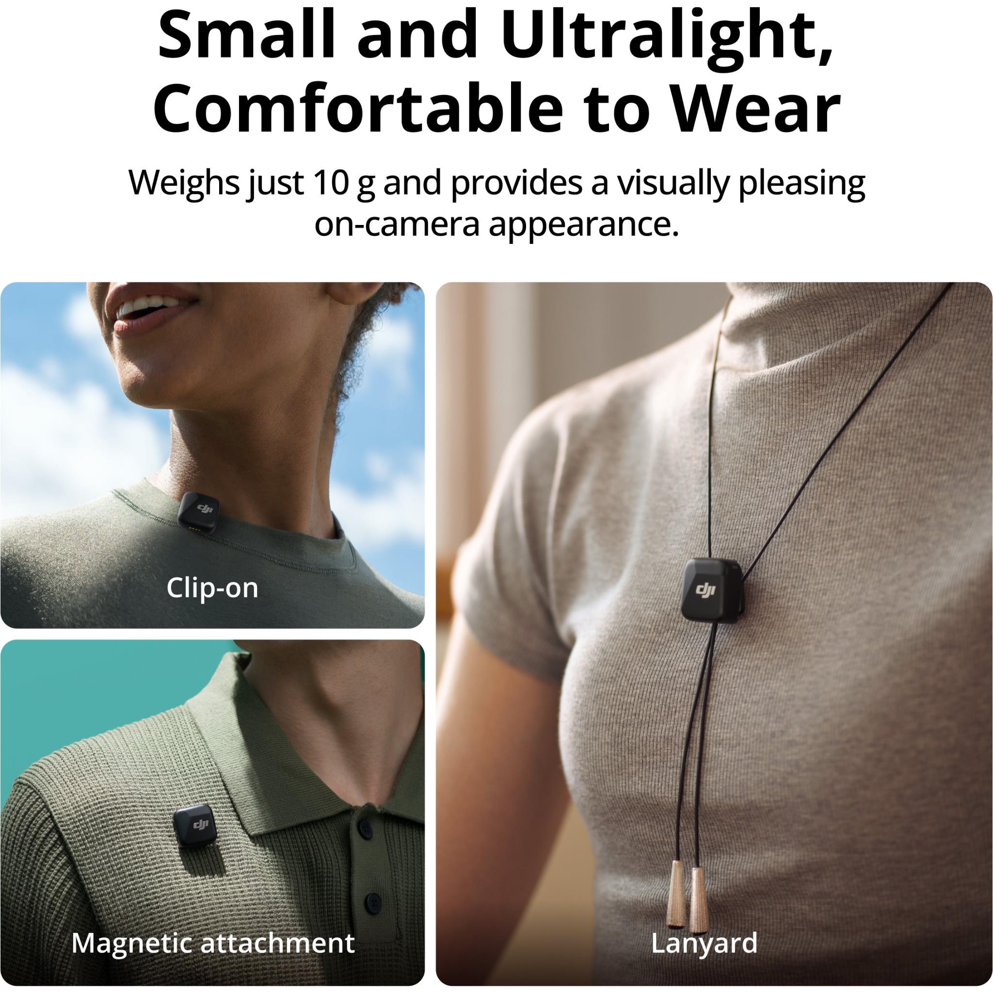 DJI Mic Mini (2 TX + 1 RX + Charging Case)、mySite、camillekostekn