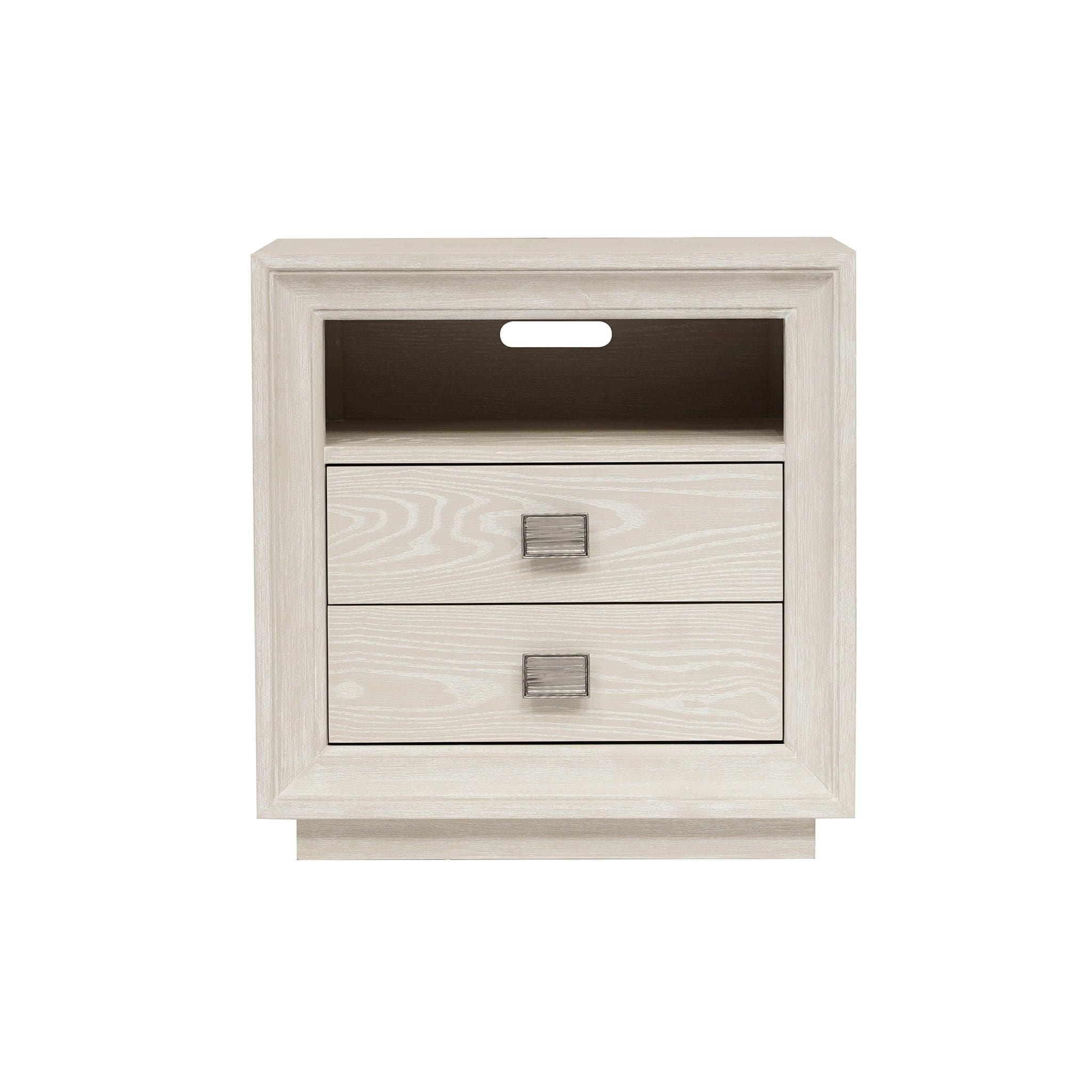 Maxime 2 Drawer Nightstand with USB、mySite、neckold