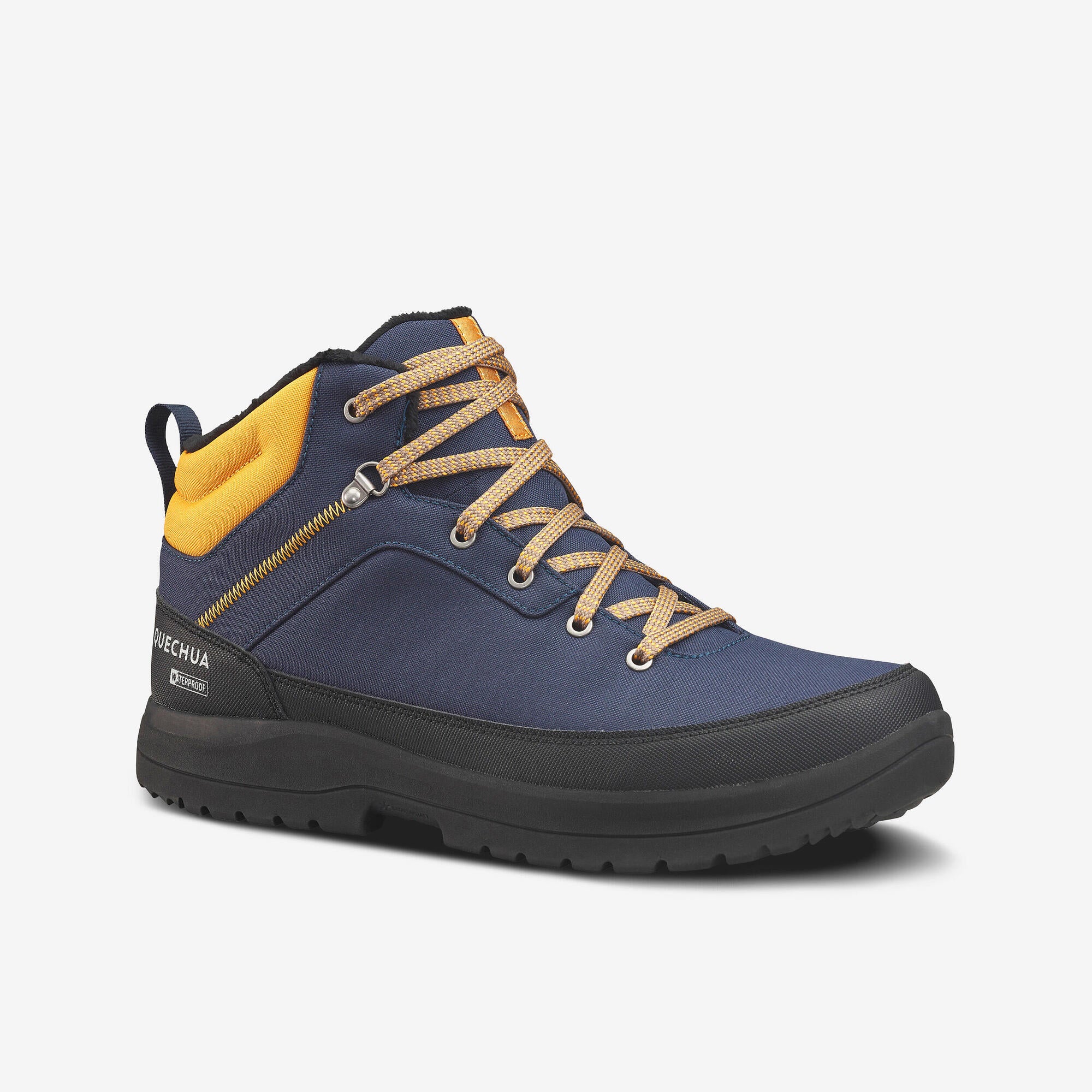 Quechua Men's warm and waterproof hiking boots - SH100 Mid-height、mySite、neckold