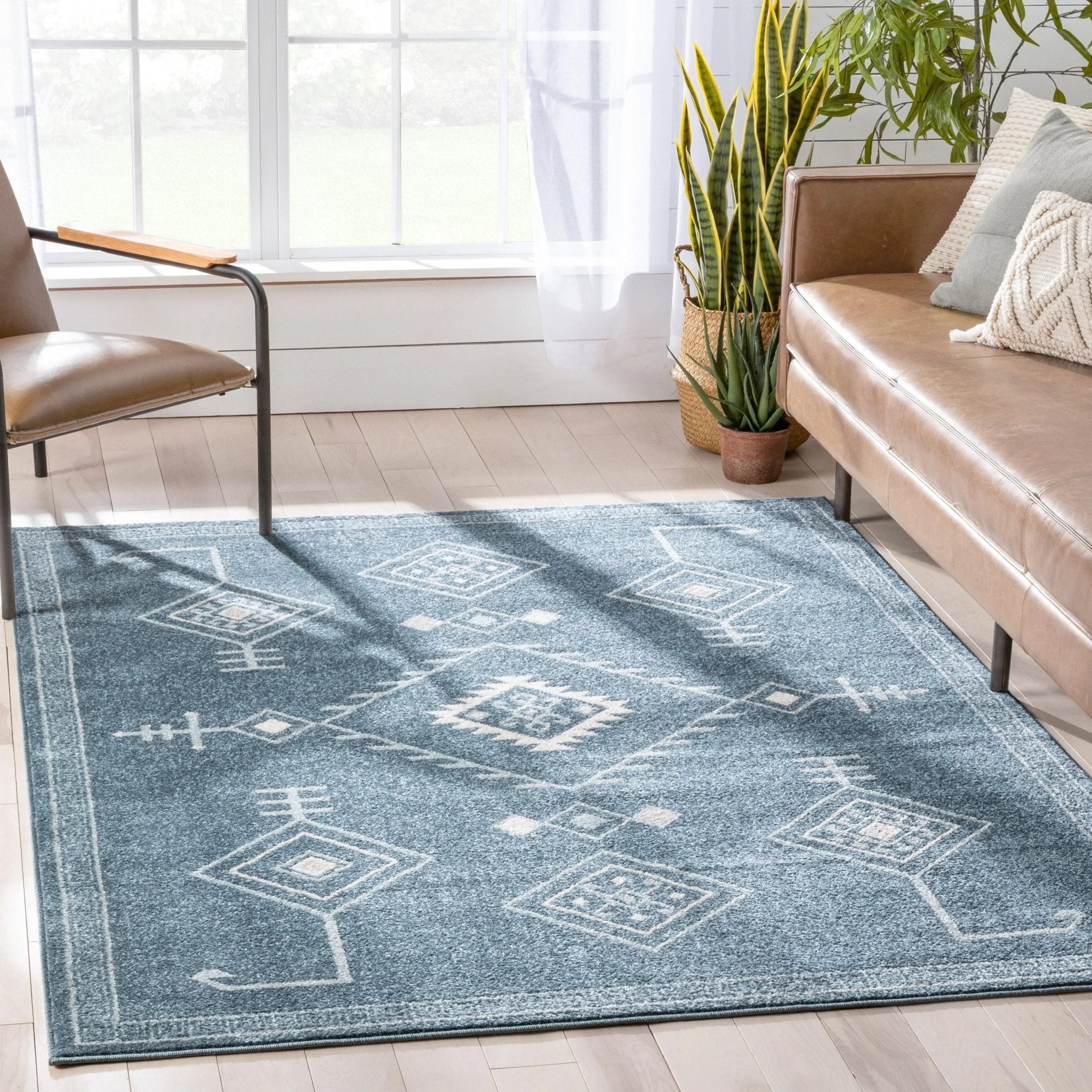 Azra Tribal Medallion Dark Blue Rug、mySite、gigharbornorthrealestate