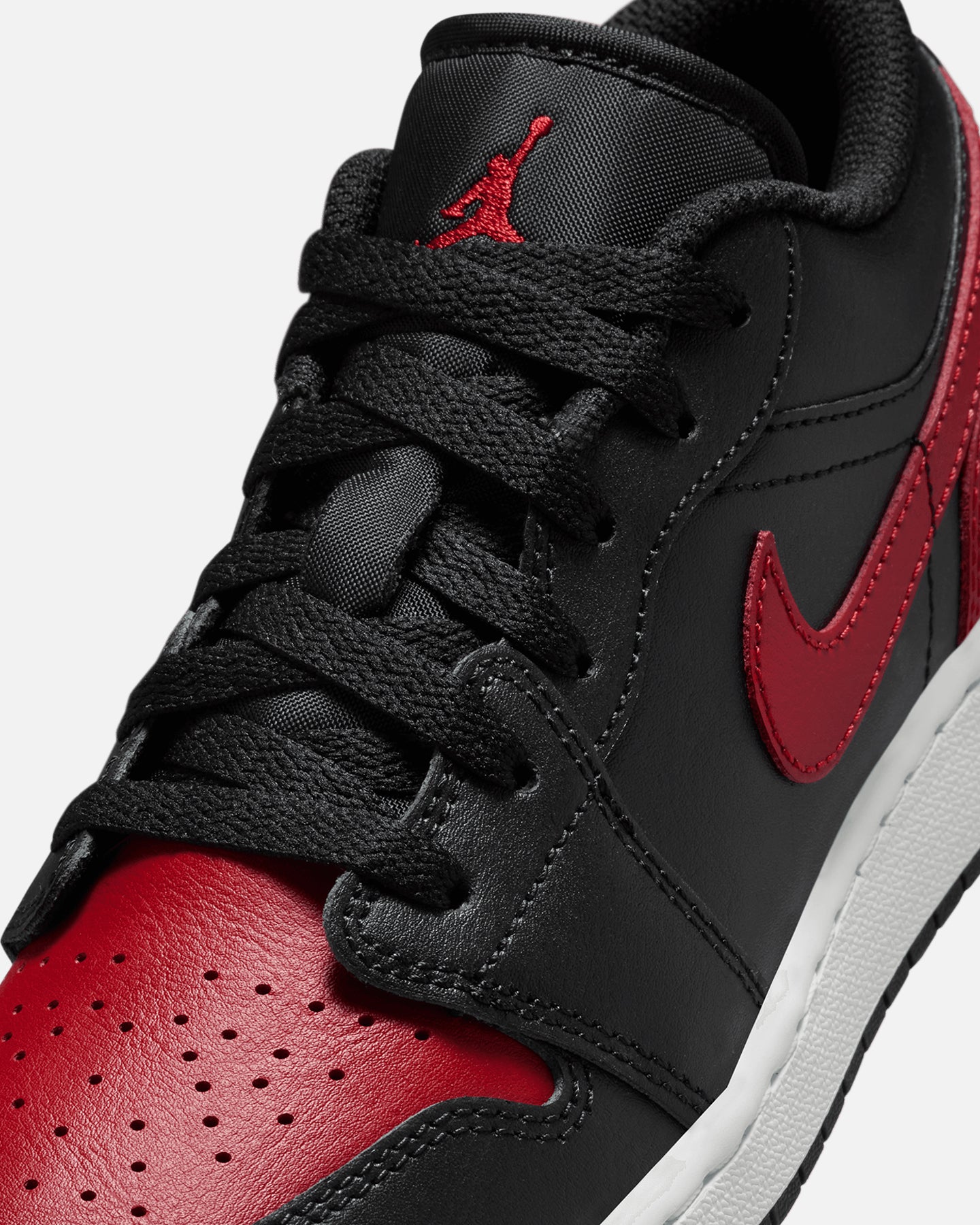 Jordan Kids' Air Jordan 1 Low (GS) Black/Varsity Red、mySite、zt4zffjzw