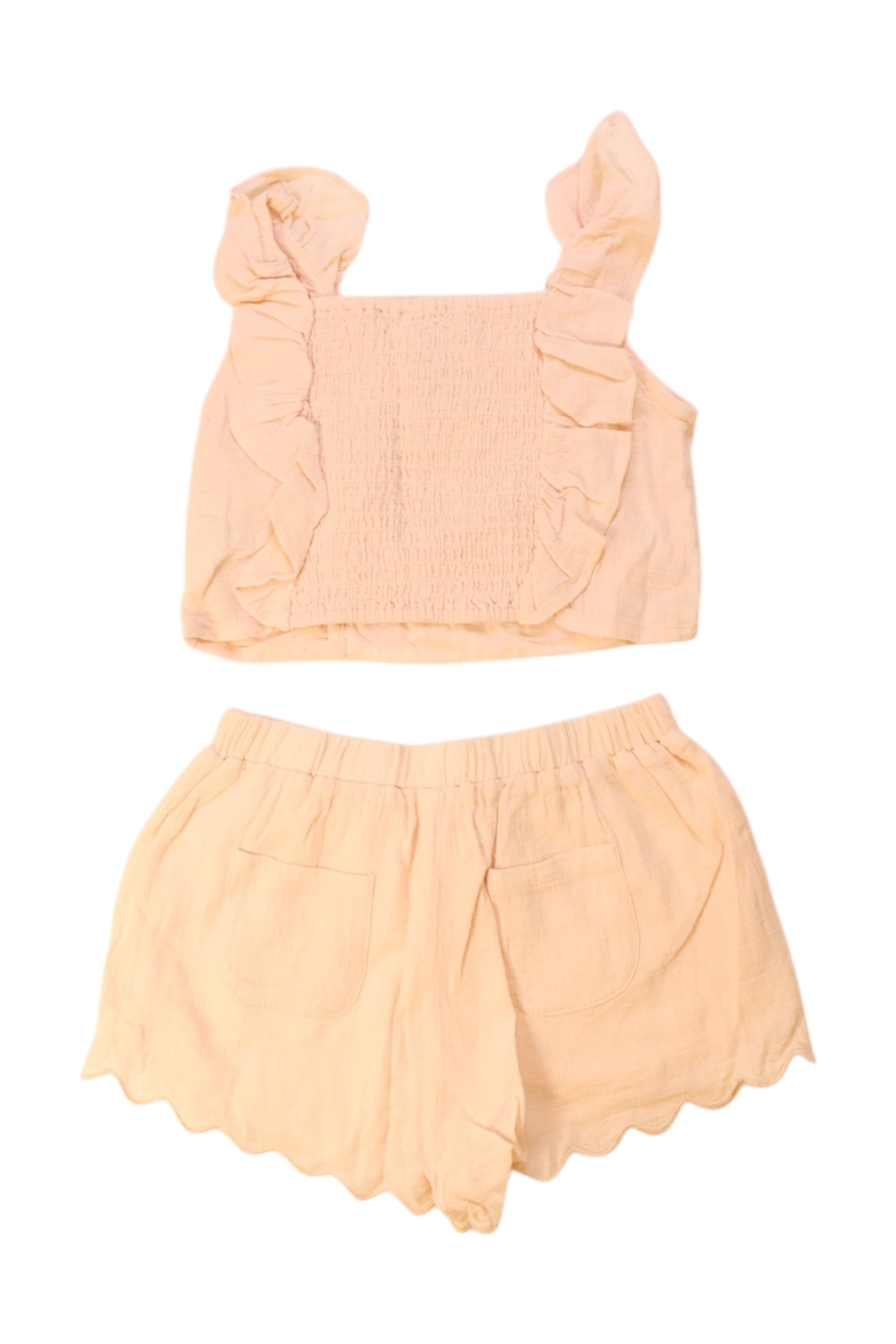 Louise Misha Embroidered Floral Shorts Set 3T、mySite、g9winljtr