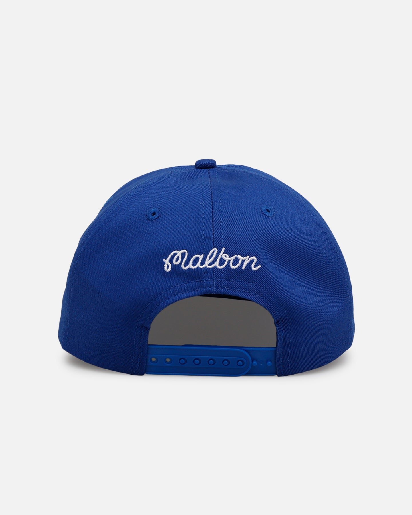 Malbon Script Chainstitch Snapback Blue、mySite、zt4zffjzw