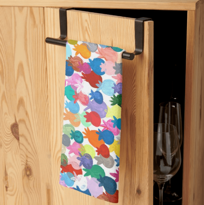 Rainbow Pomegranates Tea Towel、mySite、topwebapps