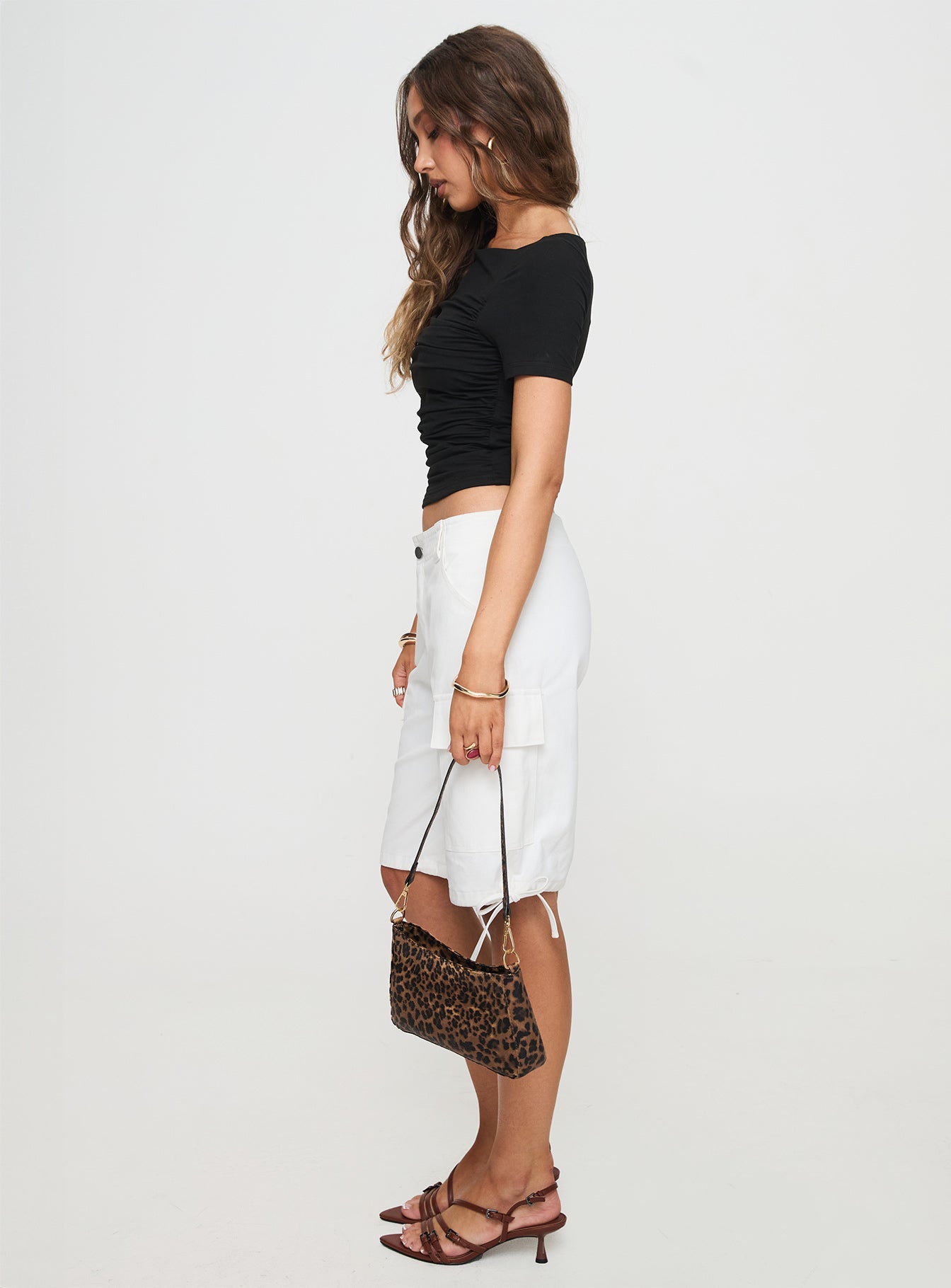 Bleachers Shorts White、mySite、solidvoid