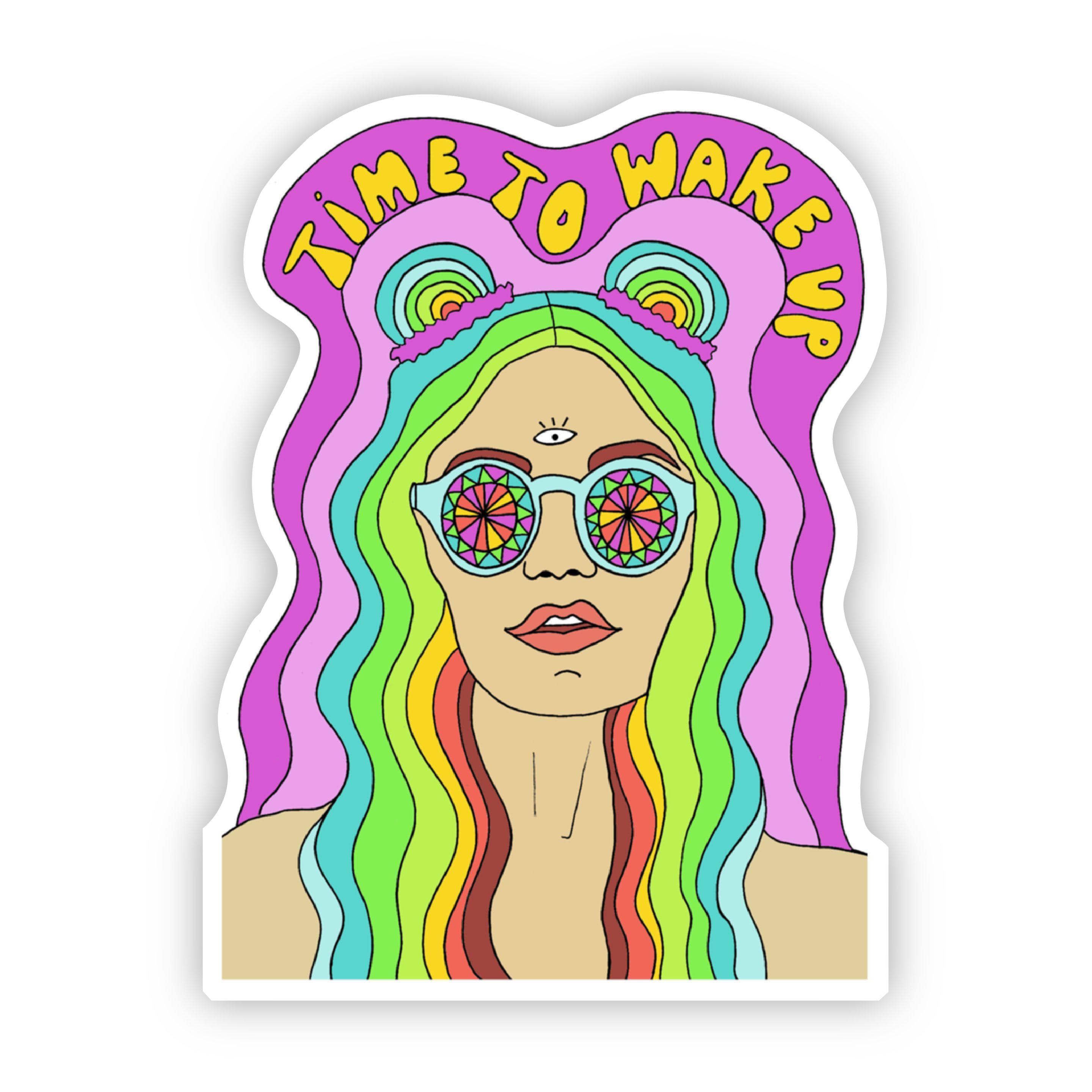  Time To Wake Up Sticker、mySite、elrpsem3k