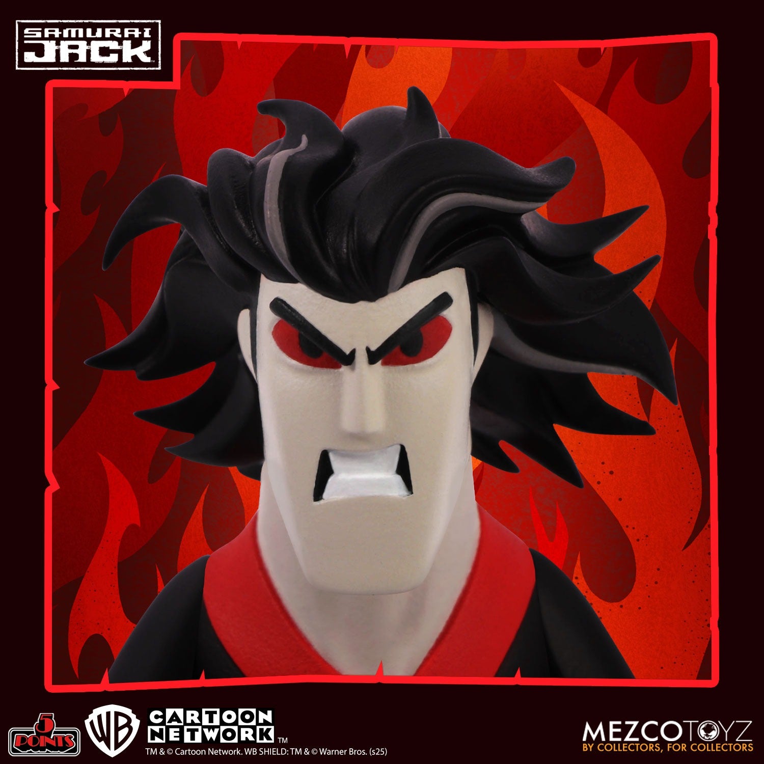 Mezco Samurai Jack 5 Points Deluxe Action Figure Set、mySite、hgirdovlk