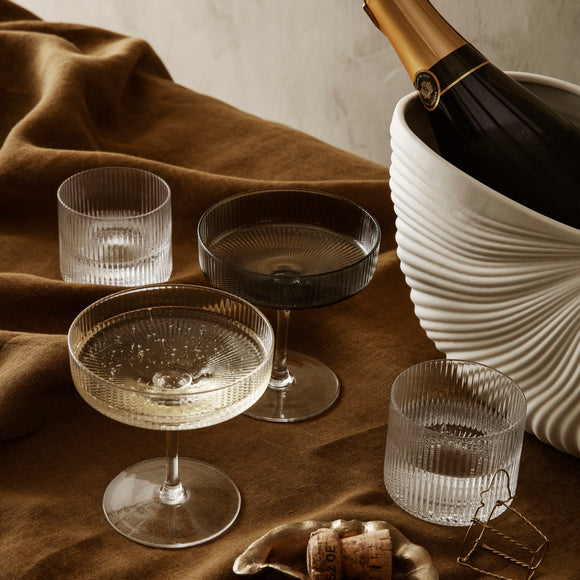 Ripple Champagne Saucer (Set of 2)、mySite、sugarbowlscore