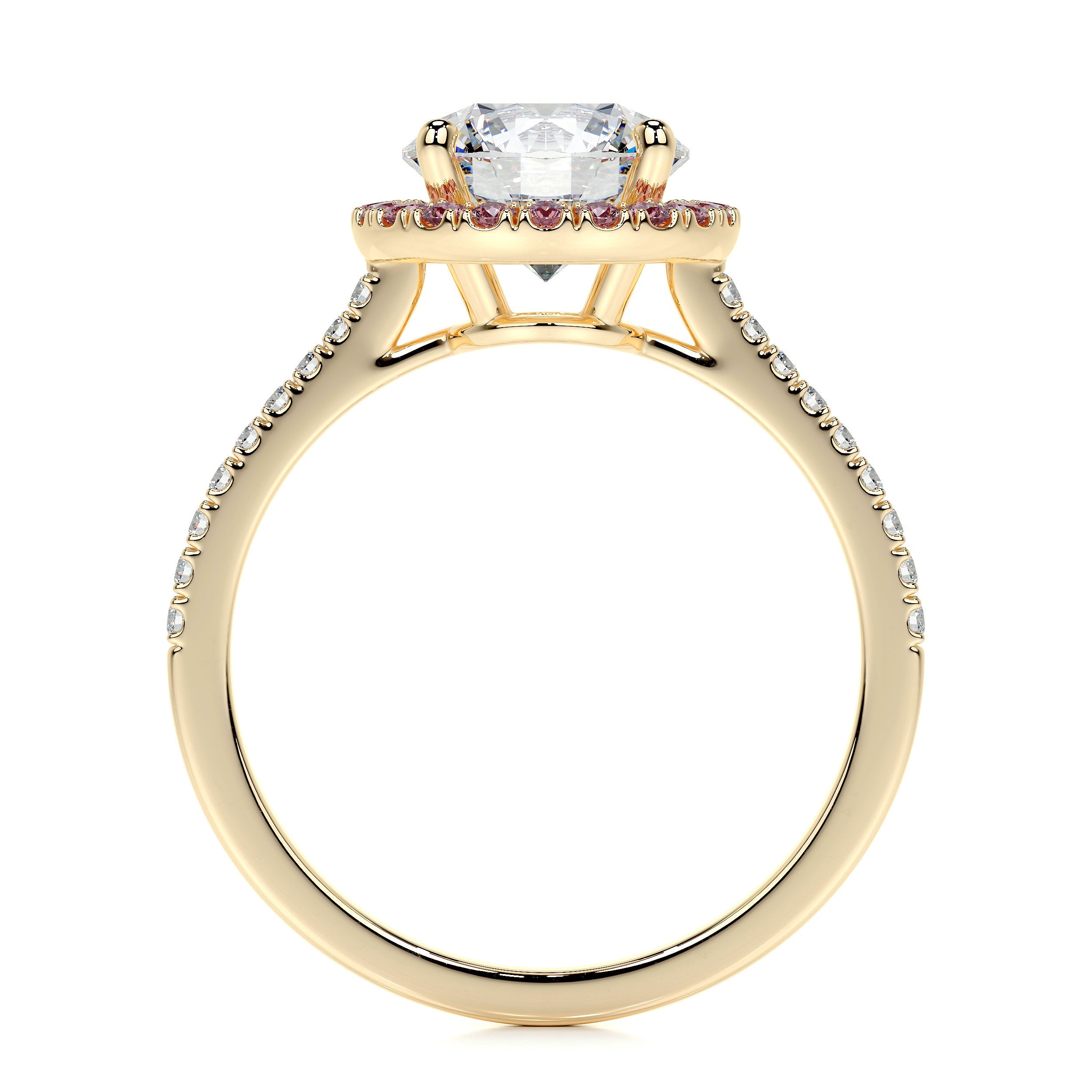 Layla Lab Grown Diamond Ring - 18K Yellow Gold、mySite、hinf8tx79