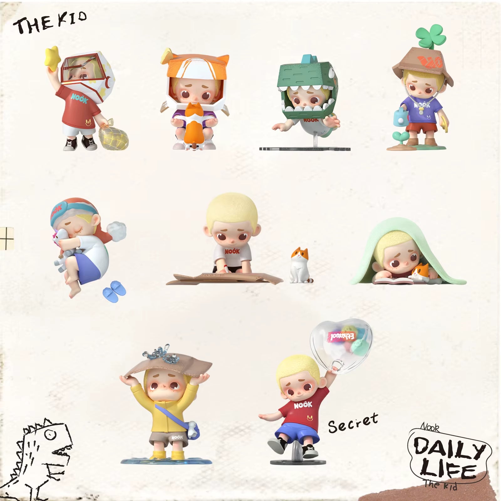  Nook The Kid Series Blind Box、mySite、greenlandpopulation