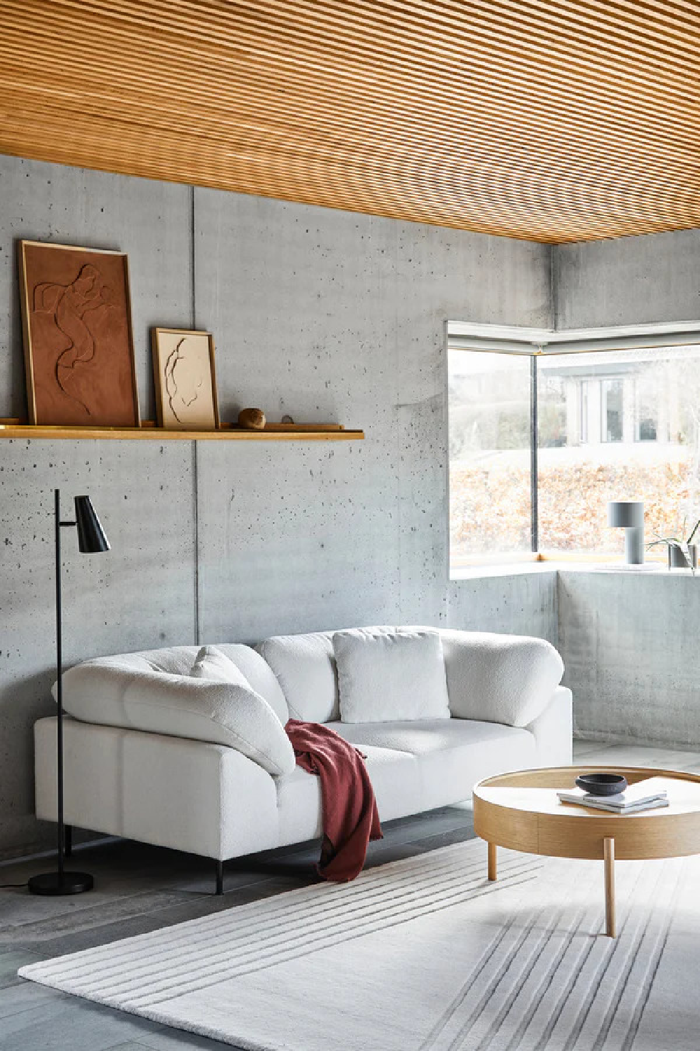 Conical Minimalist Floor Lamp | WOUD Cono、mySite、neckold