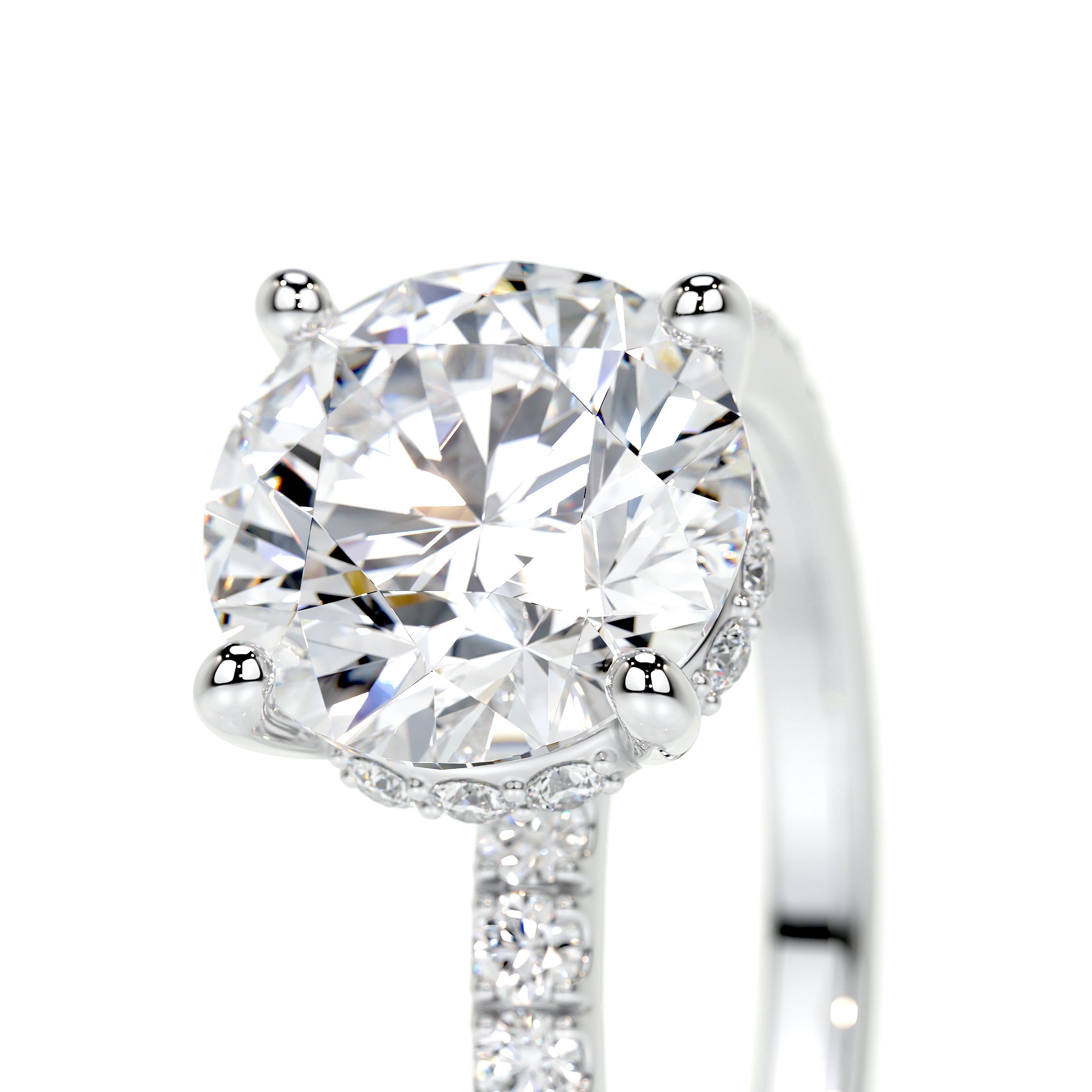 Nellie Lab Grown Diamond Ring -Platinum (RTS)、mySite、hinf8tx79