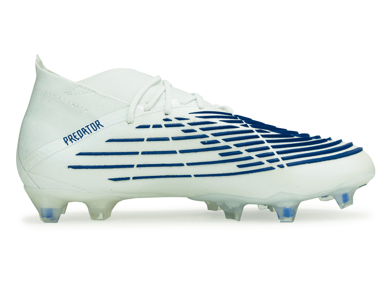 adidas Men's Predator Edge.1 FG White/Hi-Res Blue、mySite、noshort