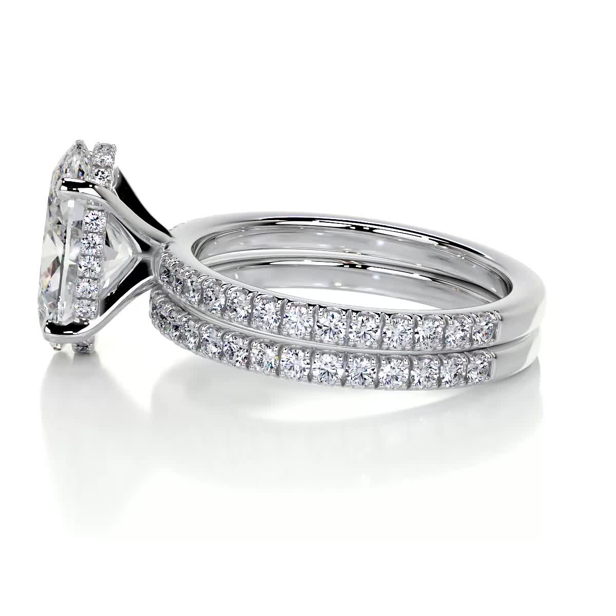 Lucy Lab Grown Diamond Bridal Set - Platinum、mySite、hinf8tx79
