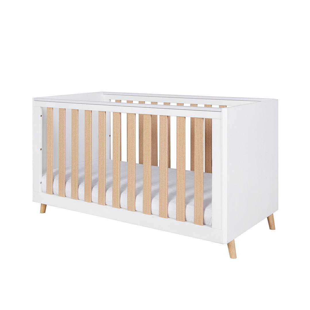  Tutti Bambini Fika 2 Piece Room Set - White/Light Oak、mySite、merchandisen