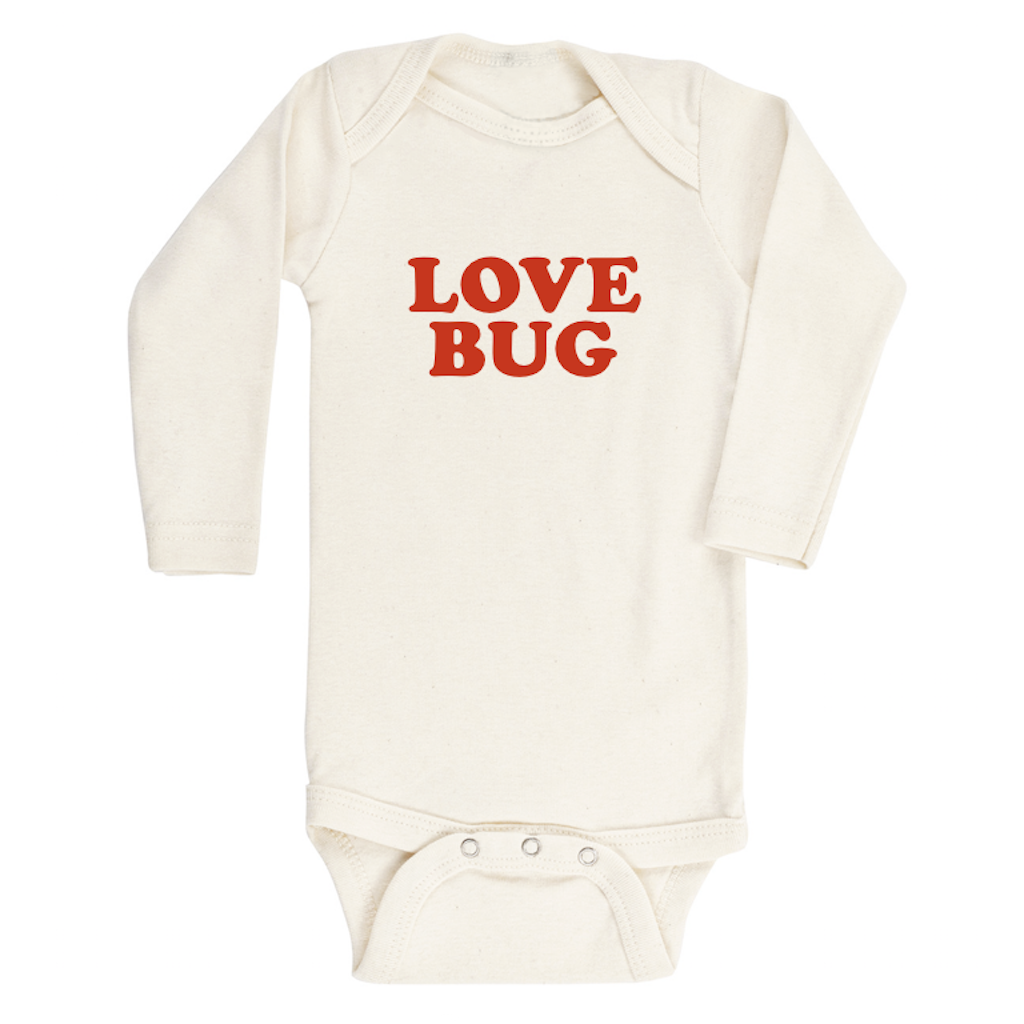 Love Bug - Long Sleeve Bodysuit - Red、mySite、g9winljtr