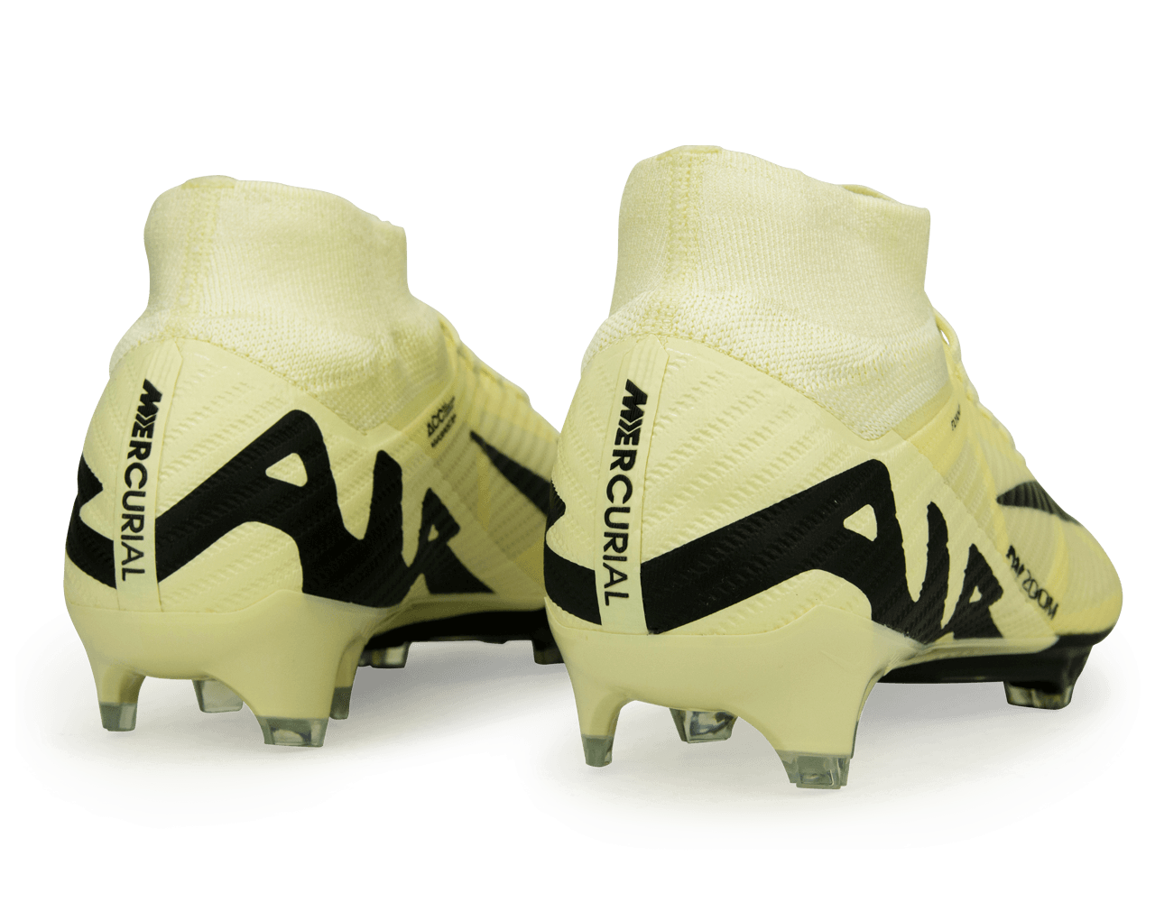 Nike Men's Zoom Mercurial Superfly 9 Elite FG Lemonade/Black、mySite、noshort