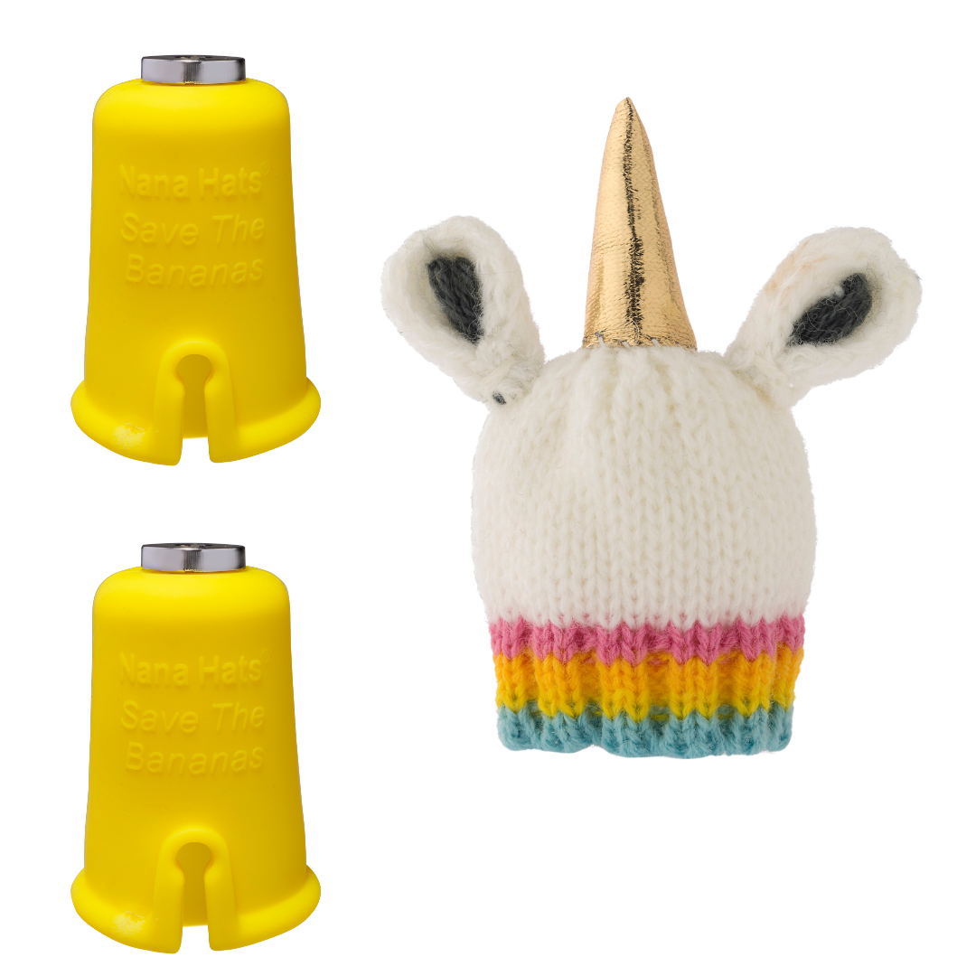 Unicorn Nana Hat | Includes 2 Stretchy Silicone Caps with Magnets、mySite、hinf8tx79