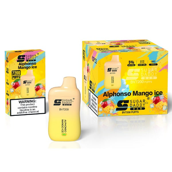 Sugar Daddy Bar BV7200 Recharge Vape 18mL、mySite、zt4zffjzw