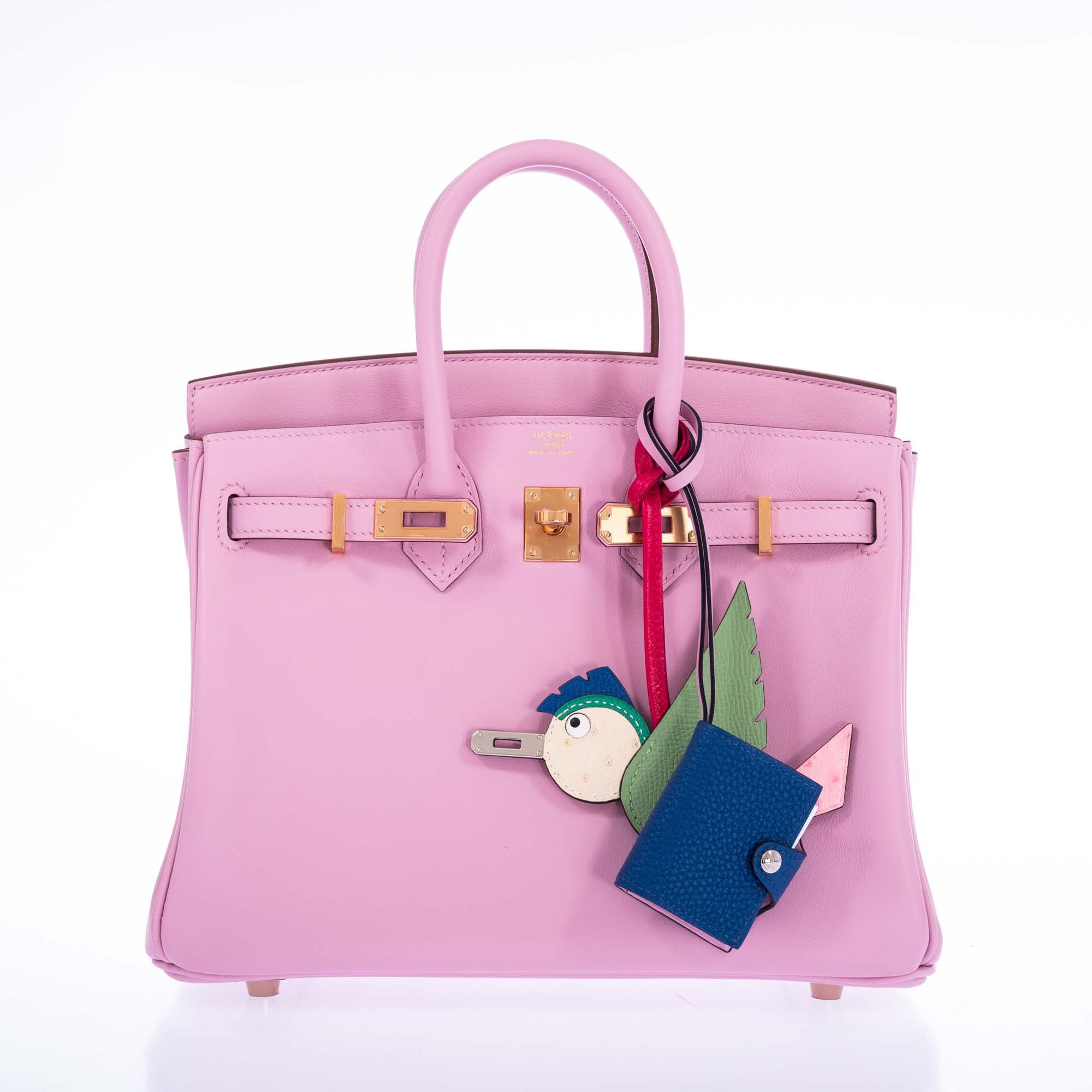 Hermès Birkin 25 Mauve Sylvestre Swift Rose Gold Hardware、mySite、garminoutage.com
